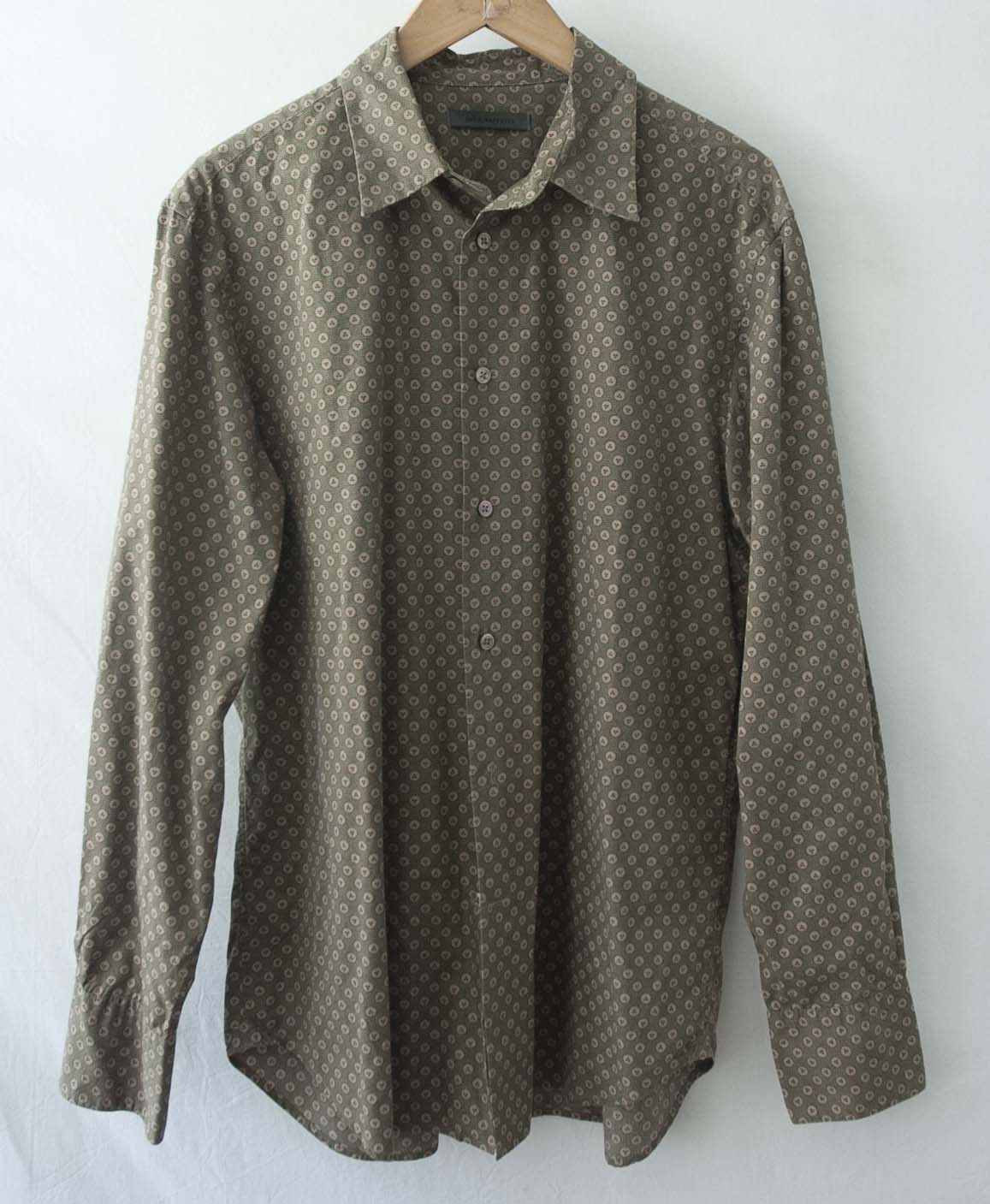 John Varvatos John Varvatos Shirt Circles Size L Size US L / EU 52-54 / 3 - 2 Thumbnail