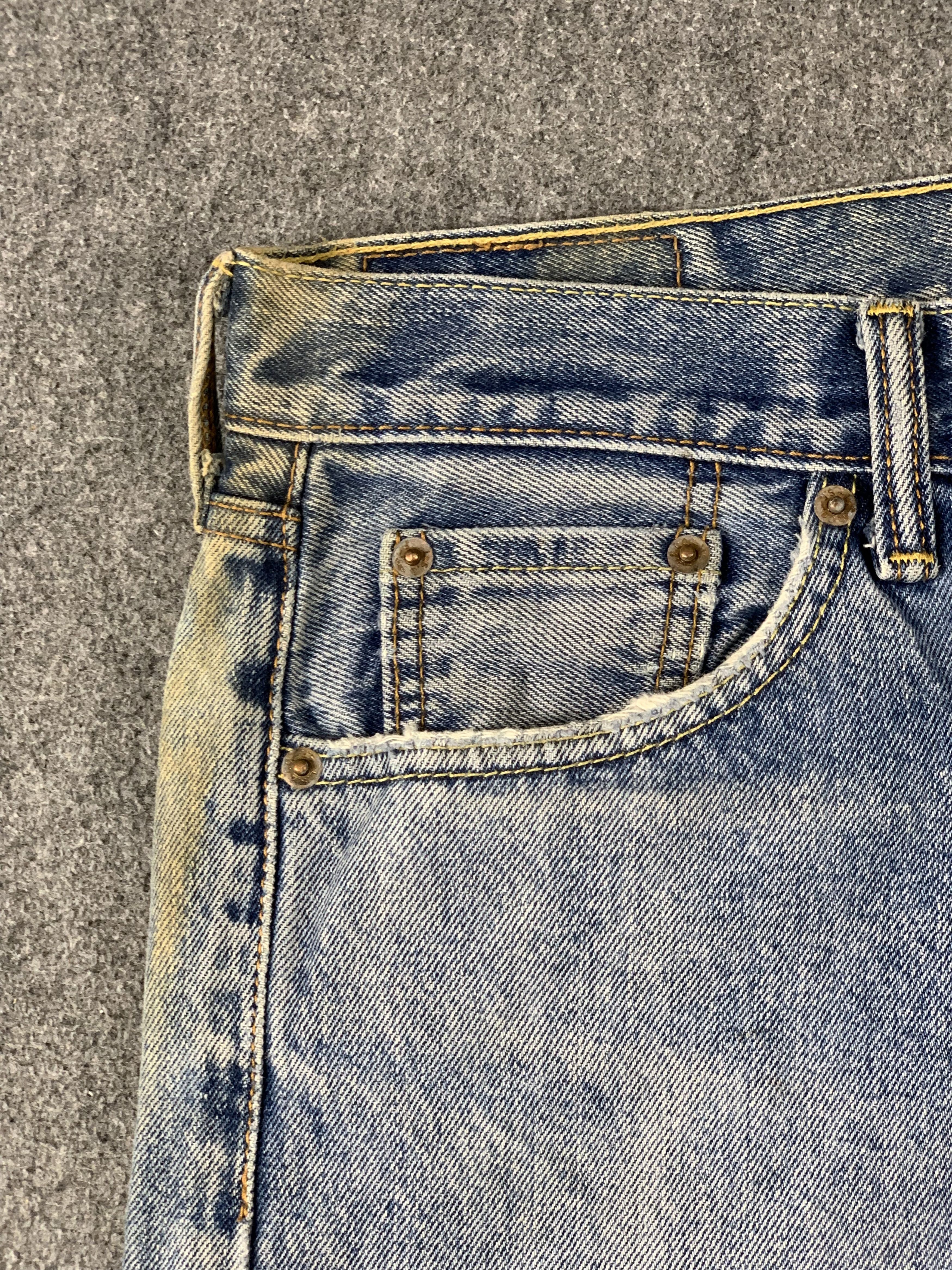 Levi's × Vintage Vintage Levis 505 Faded Blue Jeans Size US 30 / EU 46 - 4 Thumbnail
