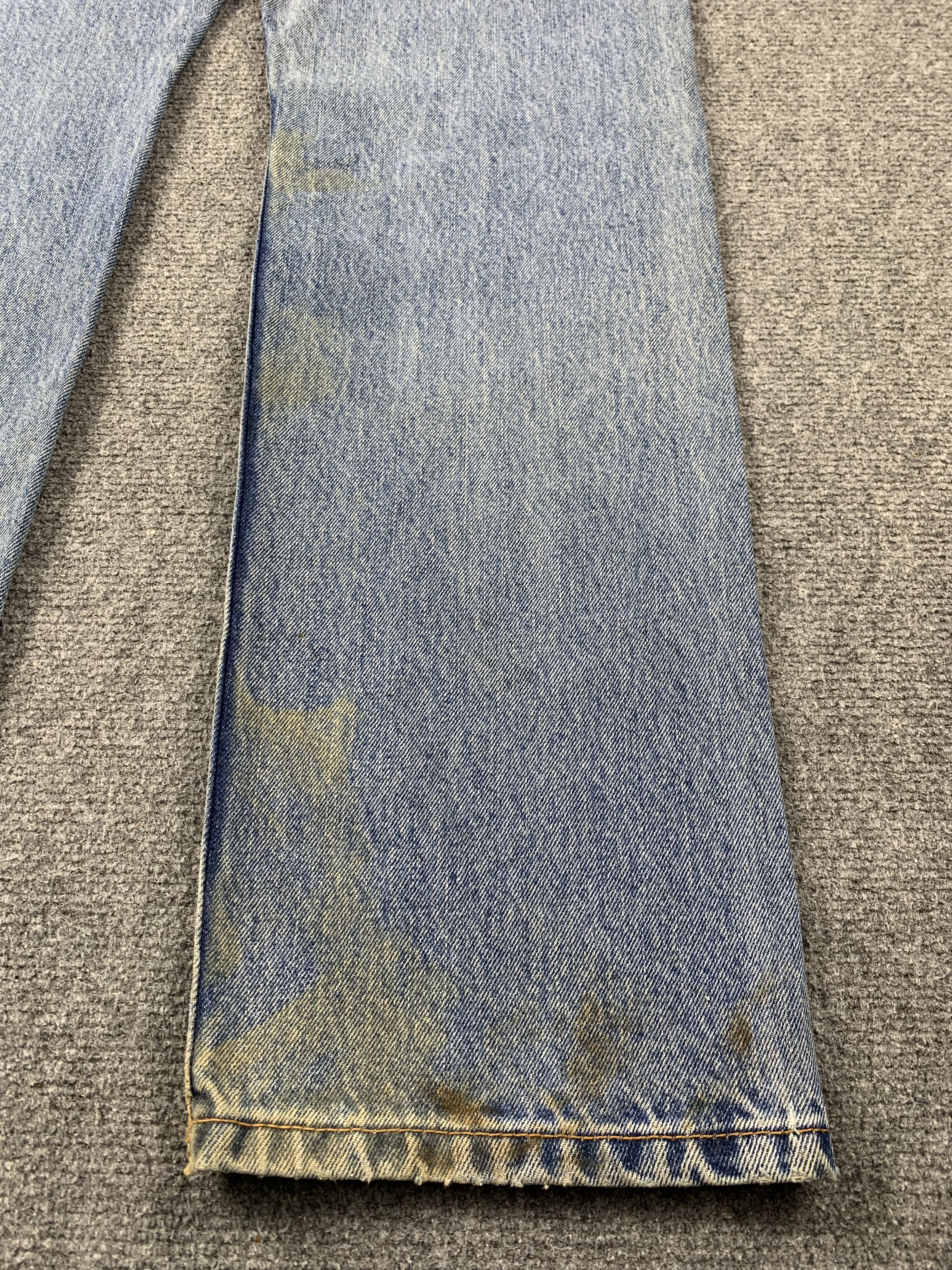 Levi's × Vintage Vintage Levis 505 Faded Blue Jeans Size US 30 / EU 46 - 11 Thumbnail