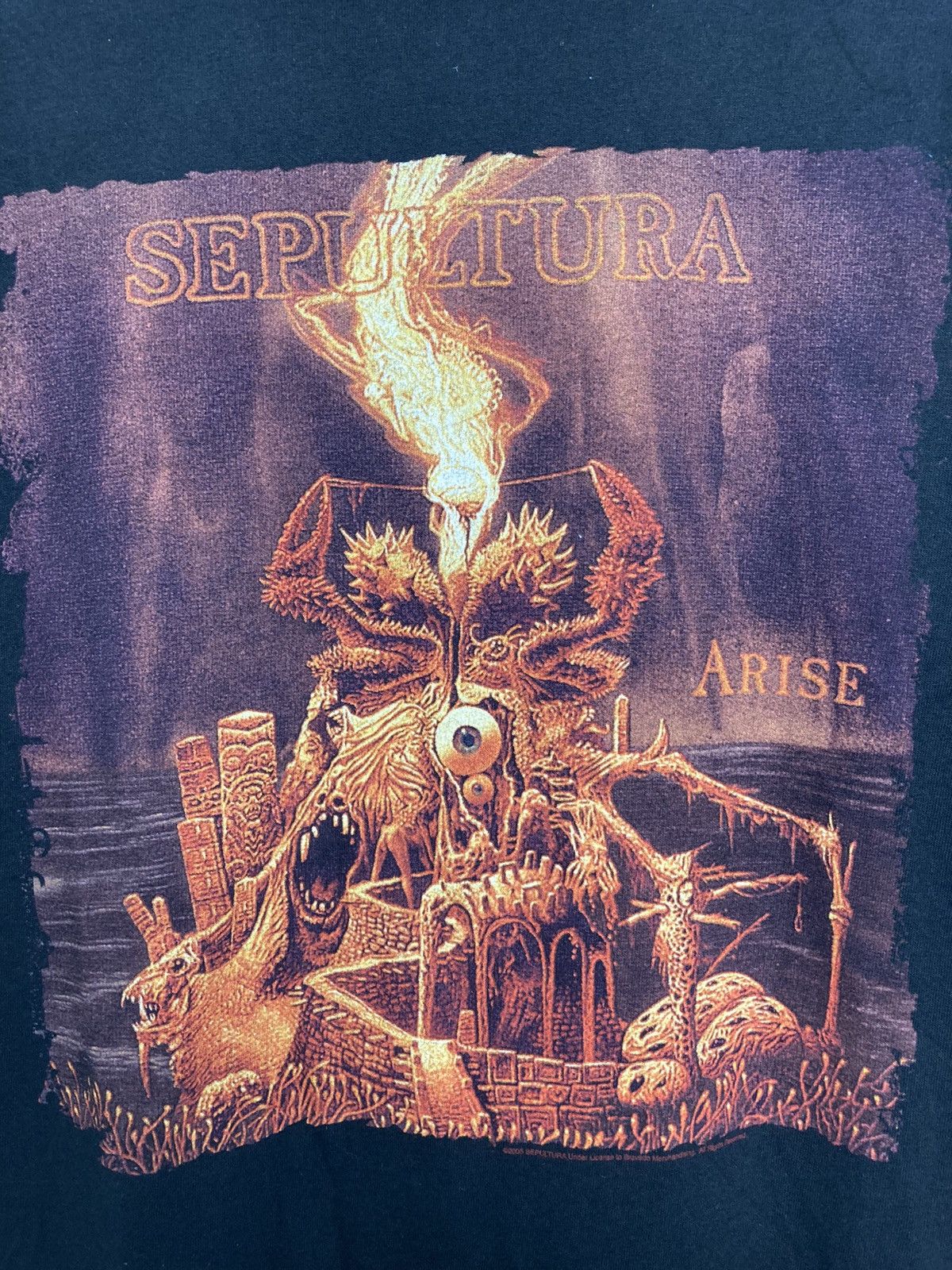 Band Tees × Vintage Vintage Sepultura Arise 2005 t shirt Size US M / EU 48-50 / 2 - 4 Thumbnail