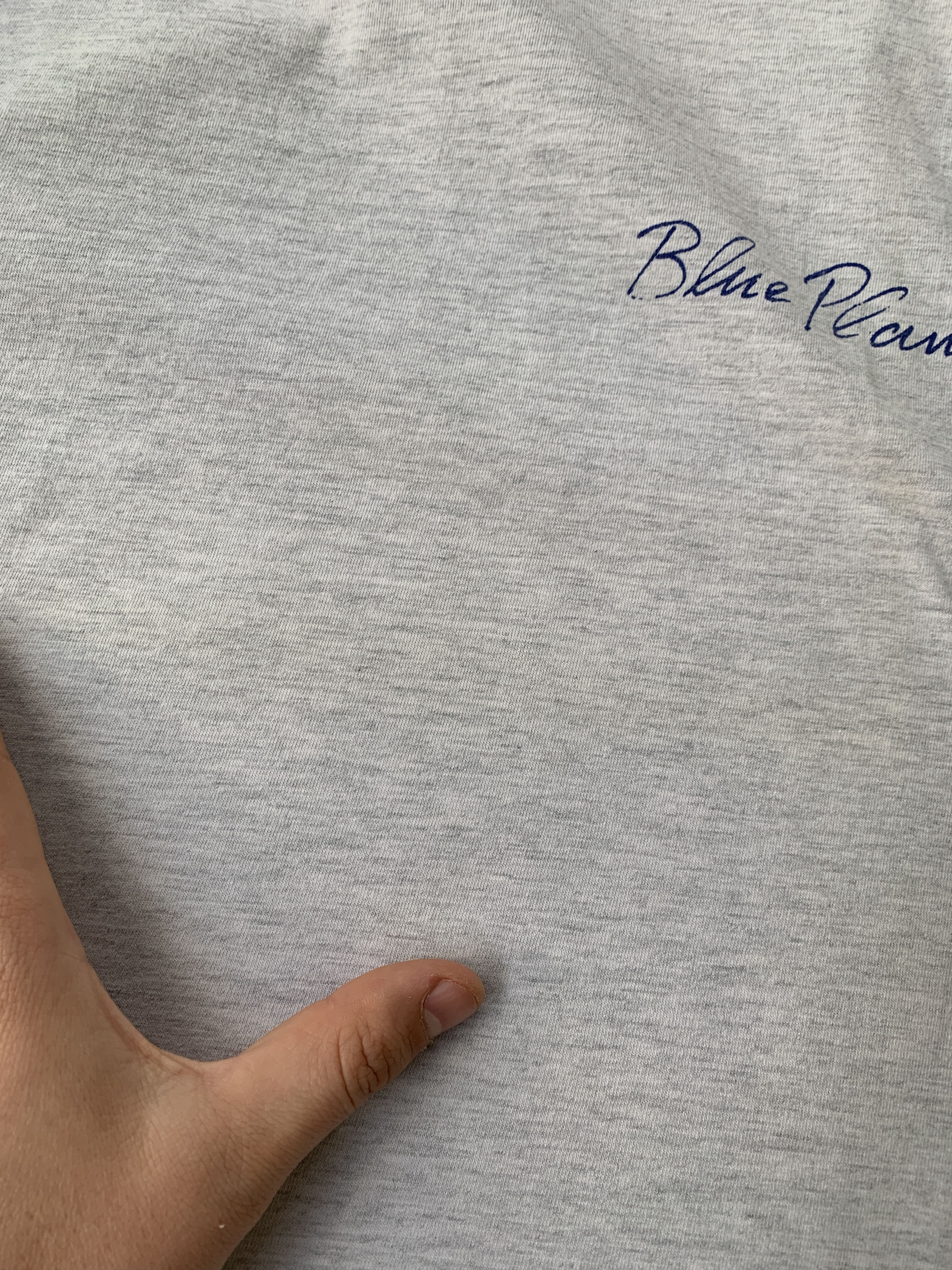Vintage Blue Planet Vintage Tee Size US XL / EU 56 / 4 - 4 Thumbnail