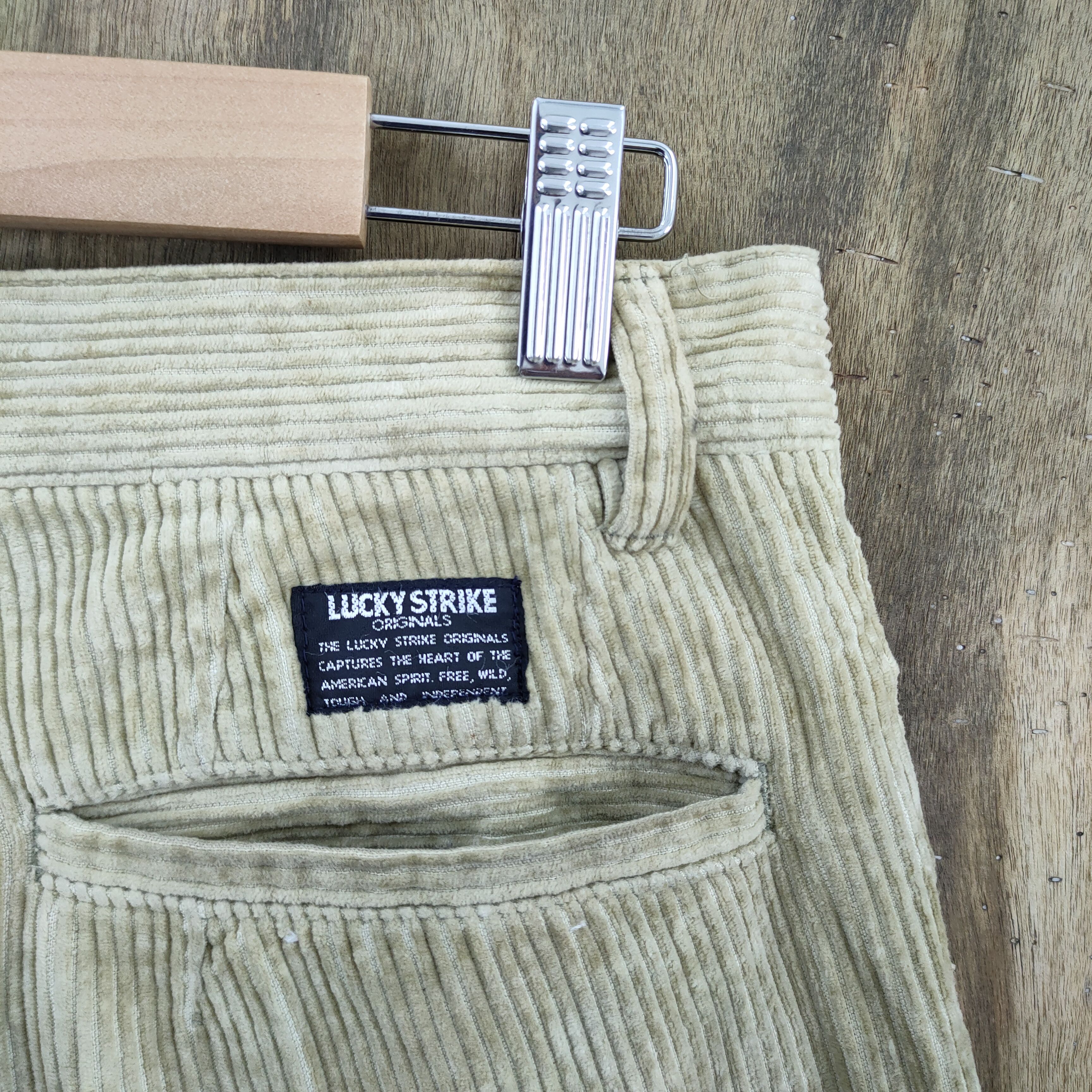 Lucky Brand LUCKY STRIKE FADED RUSTY CORDUROY PANTS Size US 30 / EU 46 - 9 Thumbnail