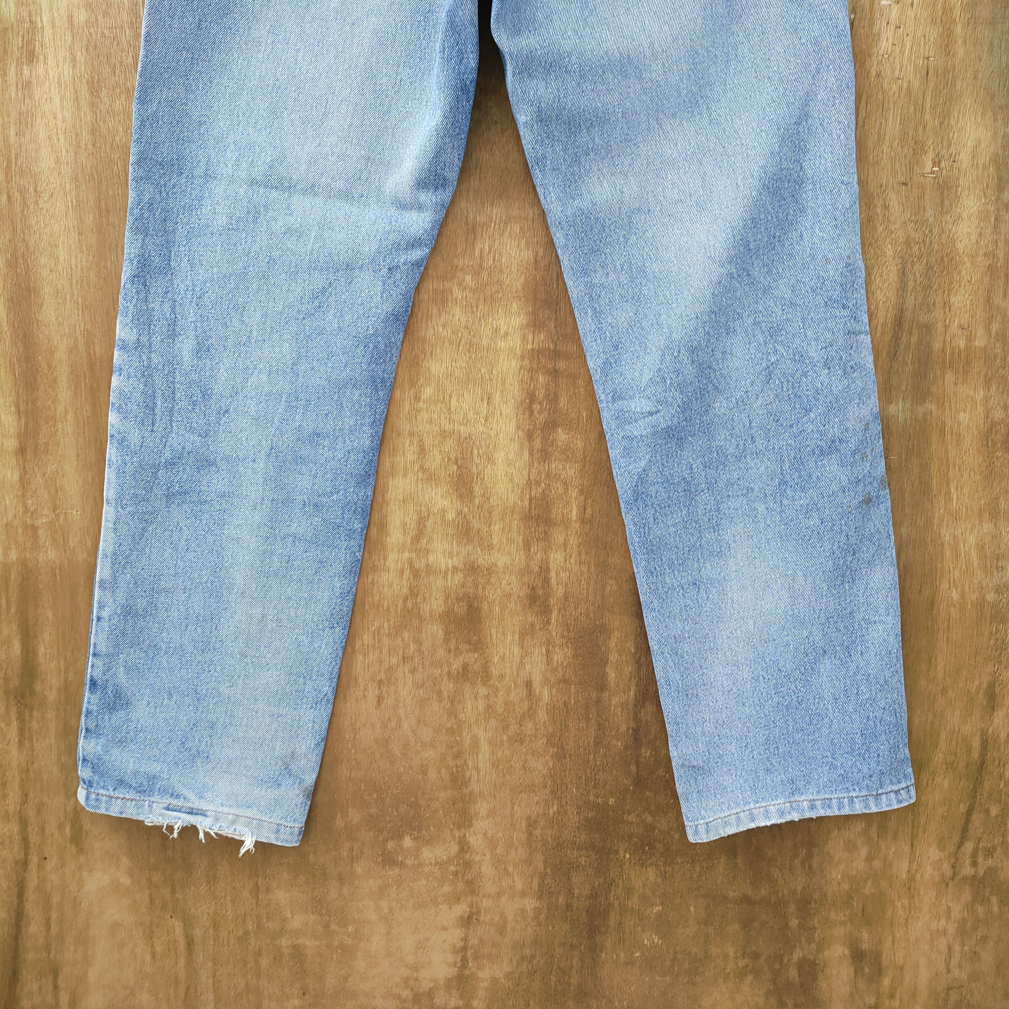 Uniqlo VINTAGE 90' UNIQLO WAREHOUSE FADED RIPPED DENIM JEANS PANTS Size US 30 / EU 46 - 12 Thumbnail