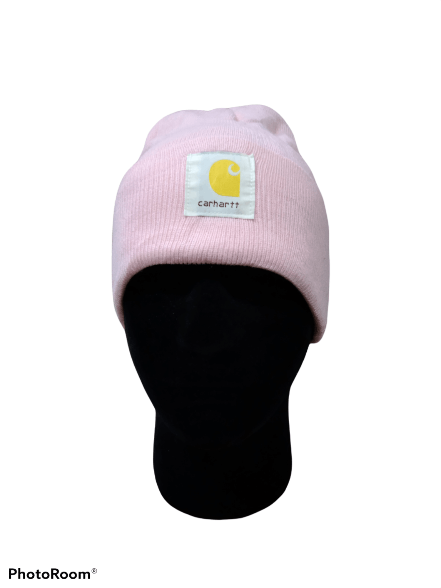 image of Carhartt Carhatt Light Pink Beanie Hat, Men's