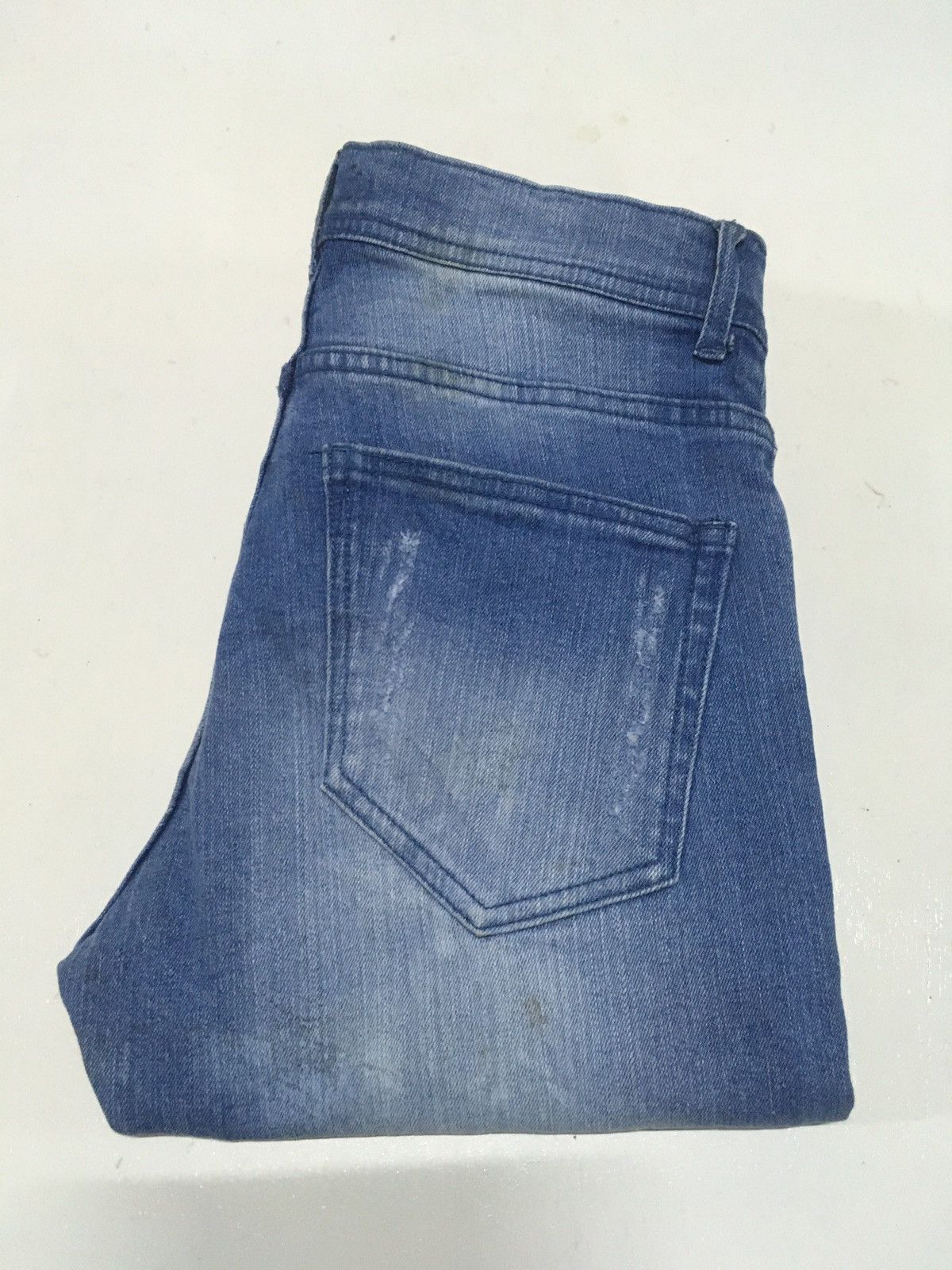 Japanese Brand × Vintage Vintage imp skinny motorcycle distressed jeans japan Size US 29 - 1 Thumbnail