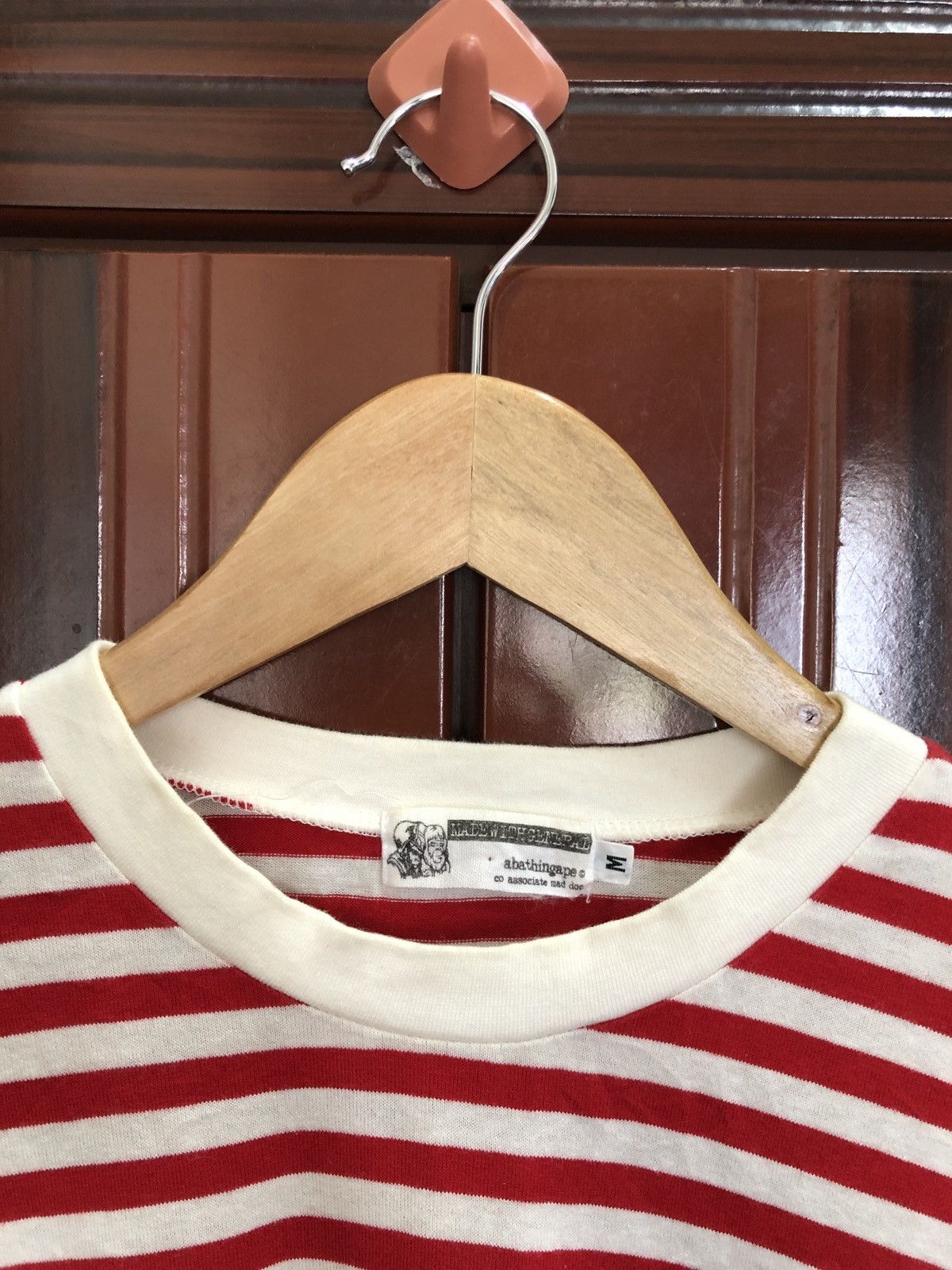 Bape Striped Long Sleeve Tee Size US M / EU 48-50 / 2 - 4 Thumbnail