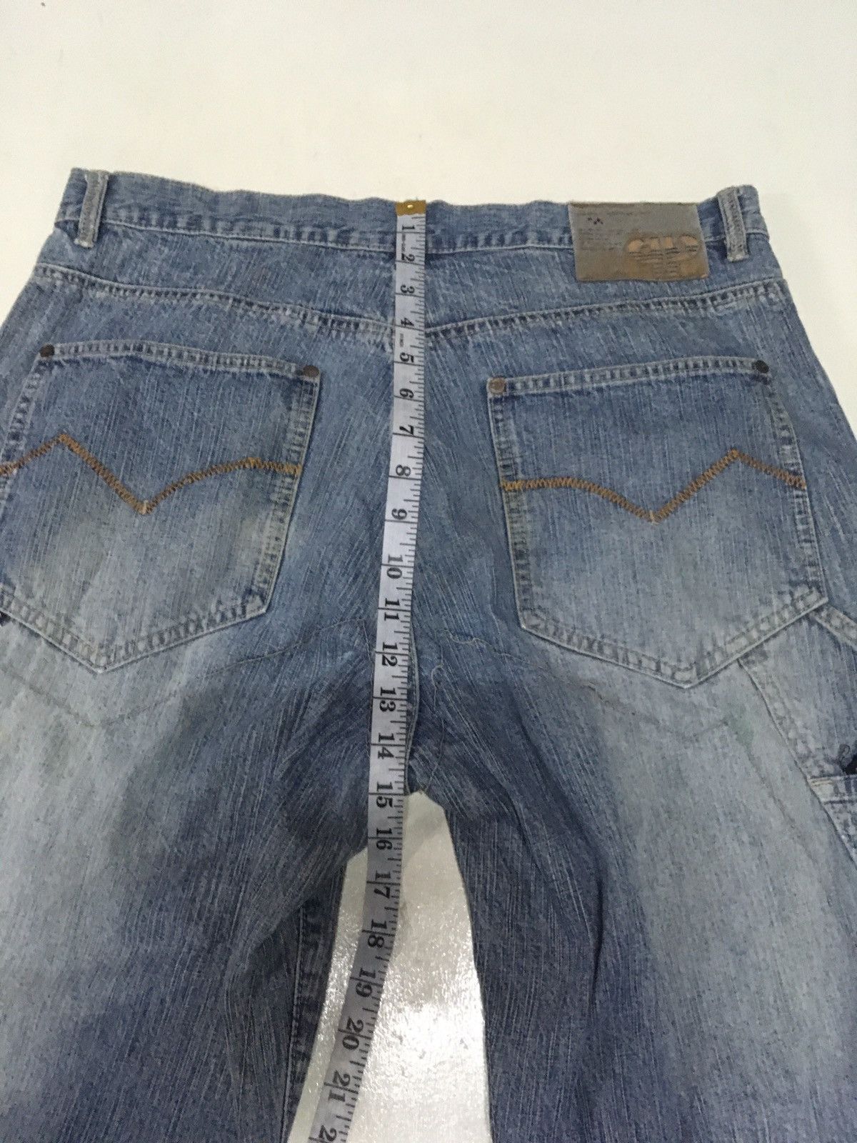 Pelle Pelle × Vintage Vintage pelle pelle marc buchanam carpenter distressed jeans Size US 36 / EU 52 - 5 Thumbnail