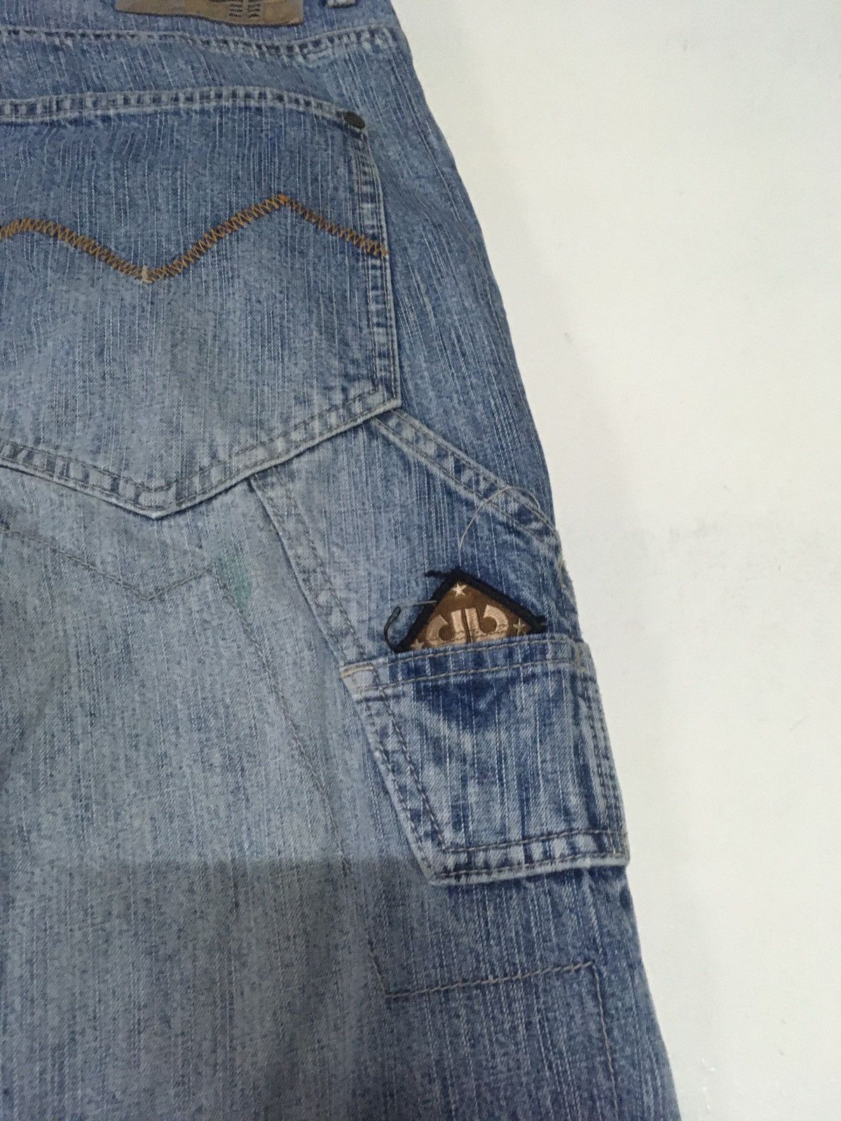 Pelle Pelle × Vintage Vintage pelle pelle marc buchanam carpenter distressed jeans Size US 36 / EU 52 - 12 Thumbnail