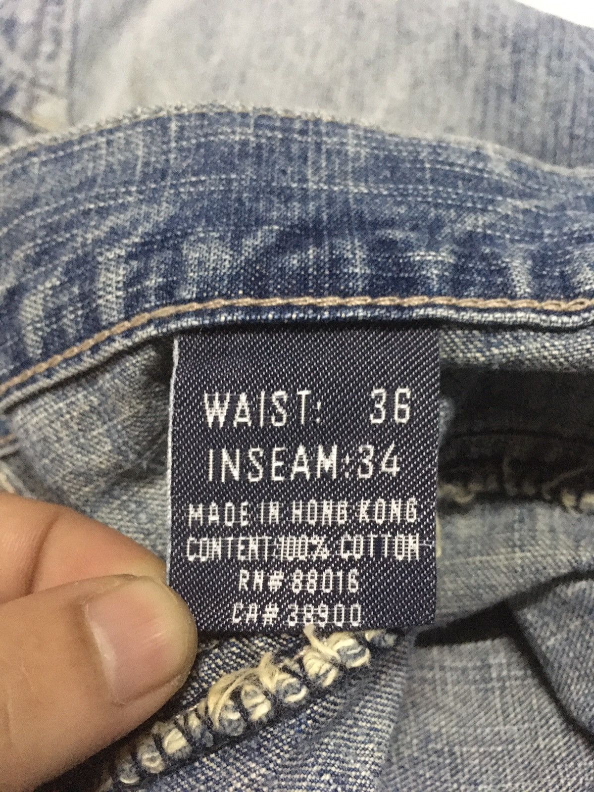 Pelle Pelle × Vintage Vintage pelle pelle marc buchanam carpenter distressed jeans Size US 36 / EU 52 - 15 Thumbnail