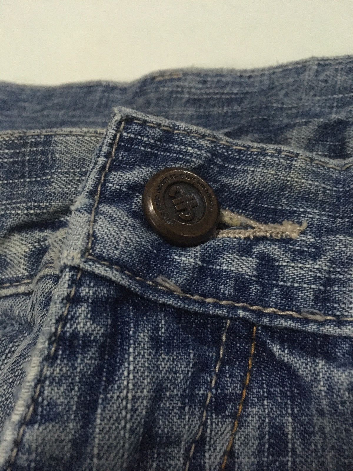 Pelle Pelle × Vintage Vintage pelle pelle marc buchanam carpenter distressed jeans Size US 36 / EU 52 - 14 Thumbnail
