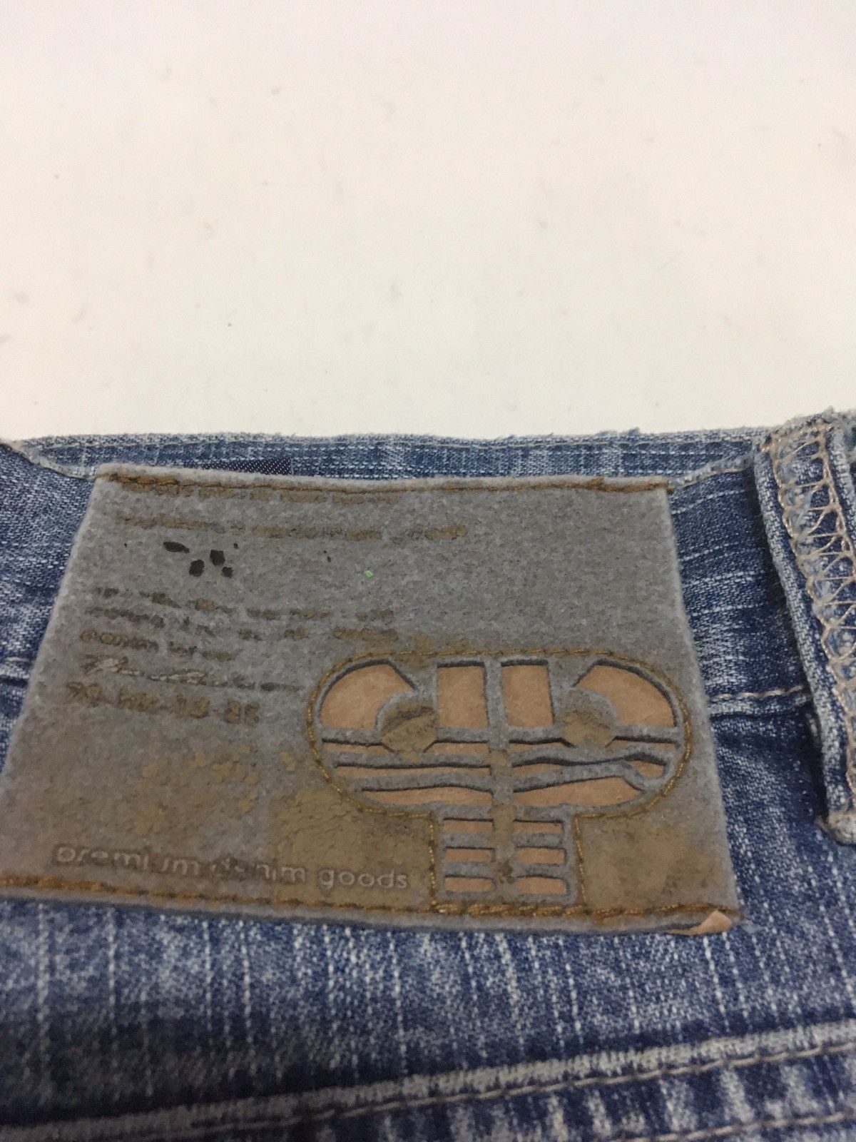 Pelle Pelle × Vintage Vintage pelle pelle marc buchanam carpenter distressed jeans Size US 36 / EU 52 - 19 Thumbnail