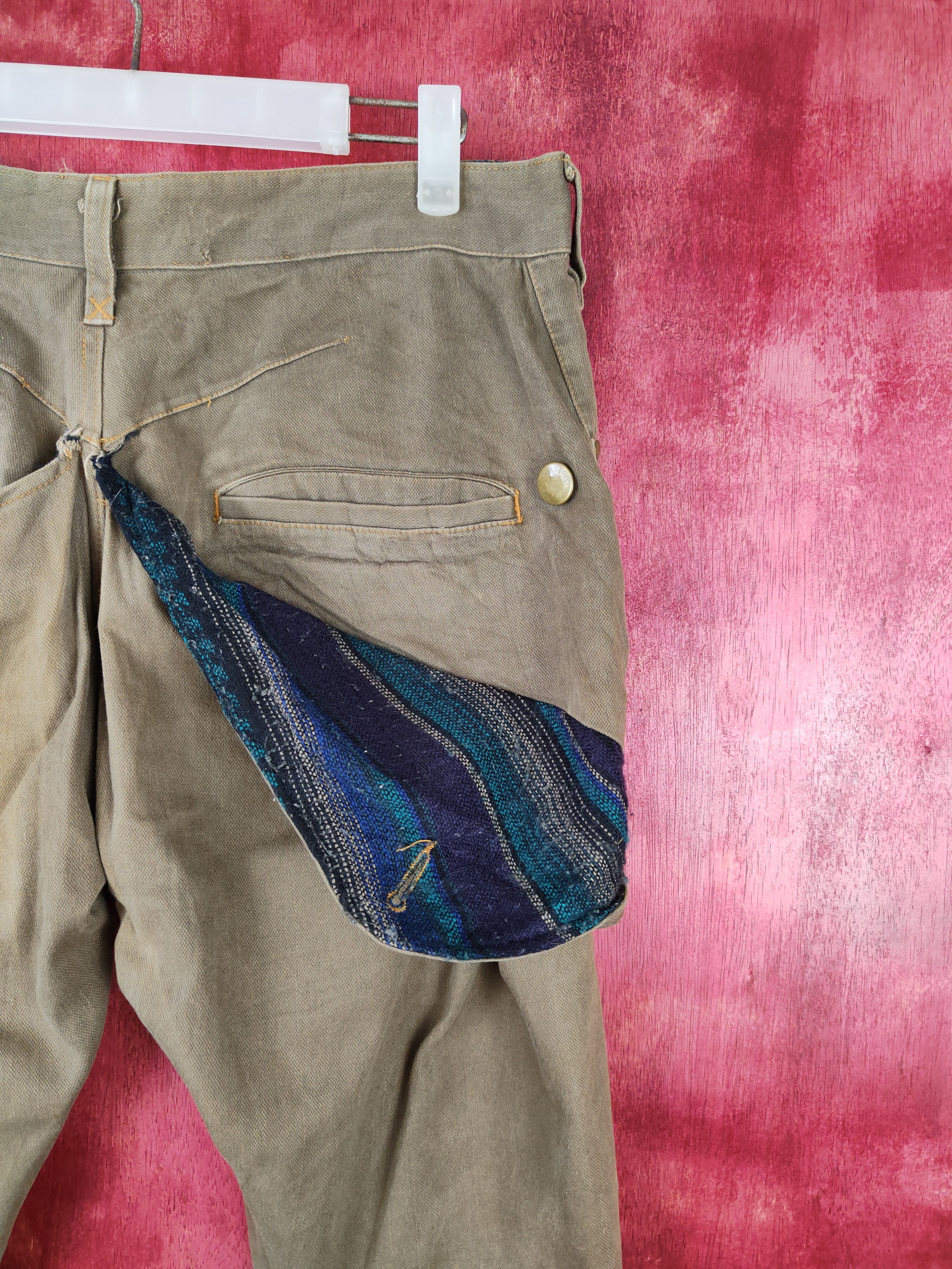 Japanese Brand × Vintage Conquest Dark Brown Faded Multi Pocket Cargo Pants #S563 Size US 32 / EU 48 - 11 Thumbnail