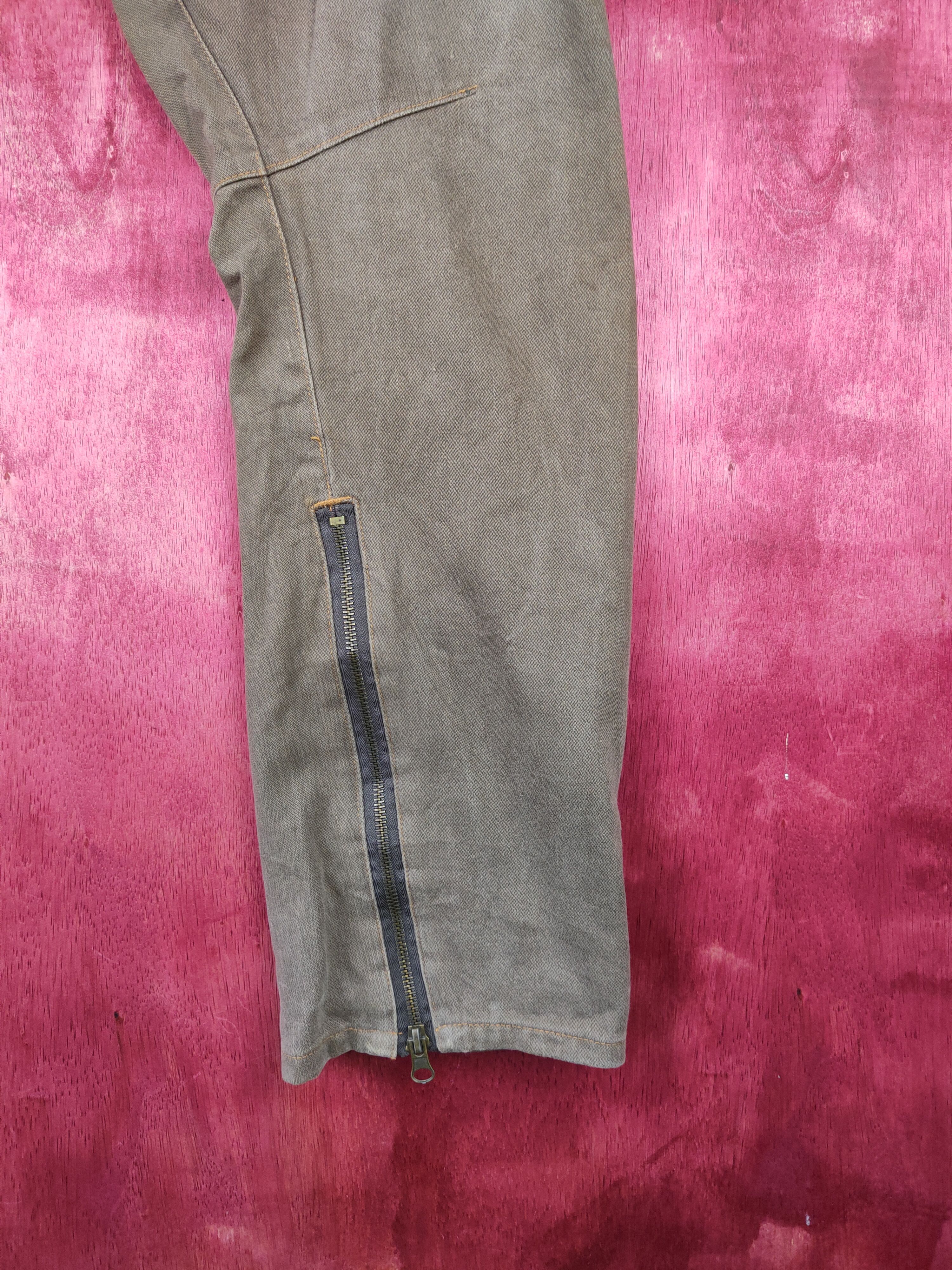 Japanese Brand × Vintage Conquest Dark Brown Faded Multi Pocket Cargo Pants #S563 Size US 32 / EU 48 - 13 Thumbnail
