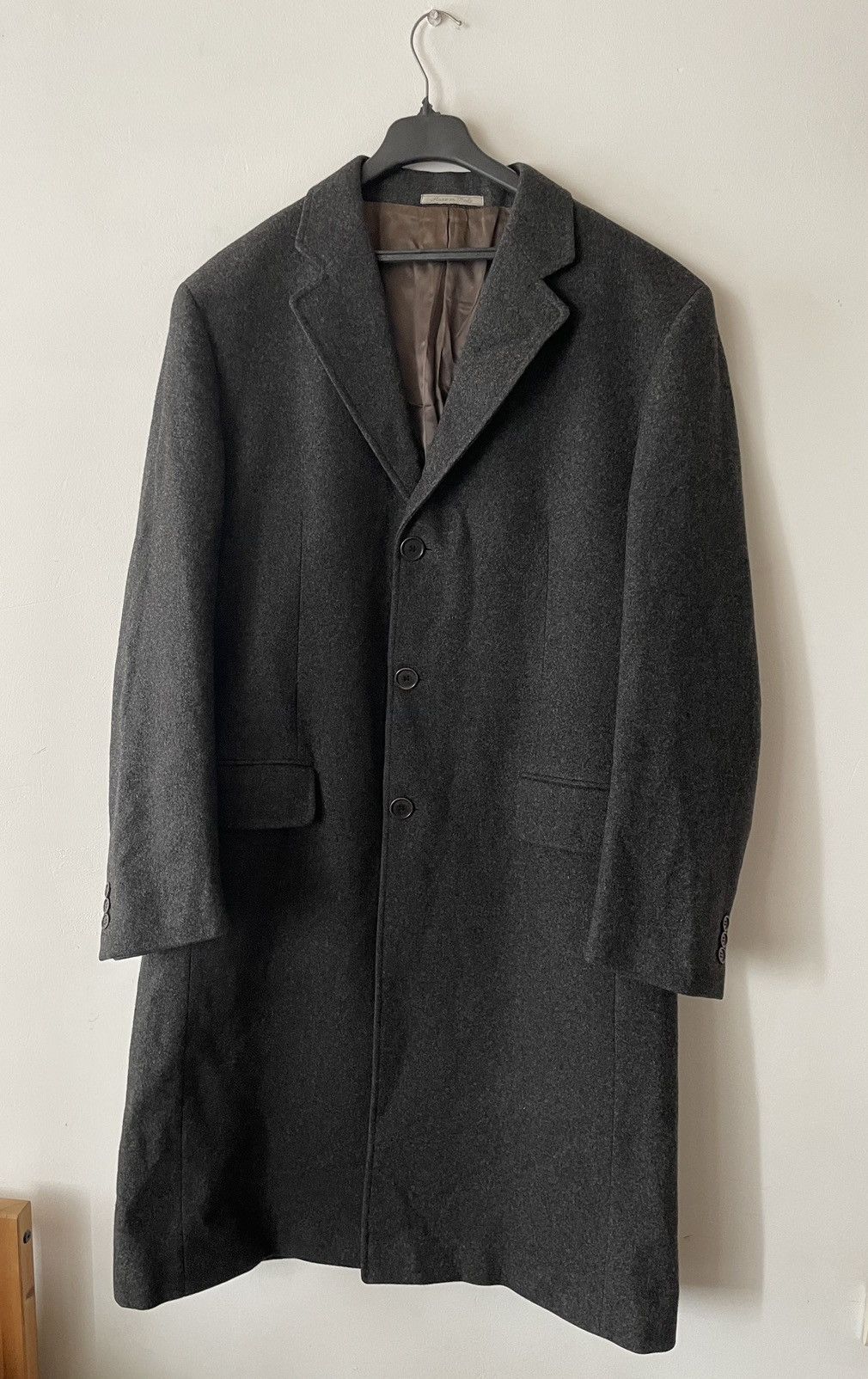 Salvatore Ferragamo Wool and Cashmere Coat Jacket