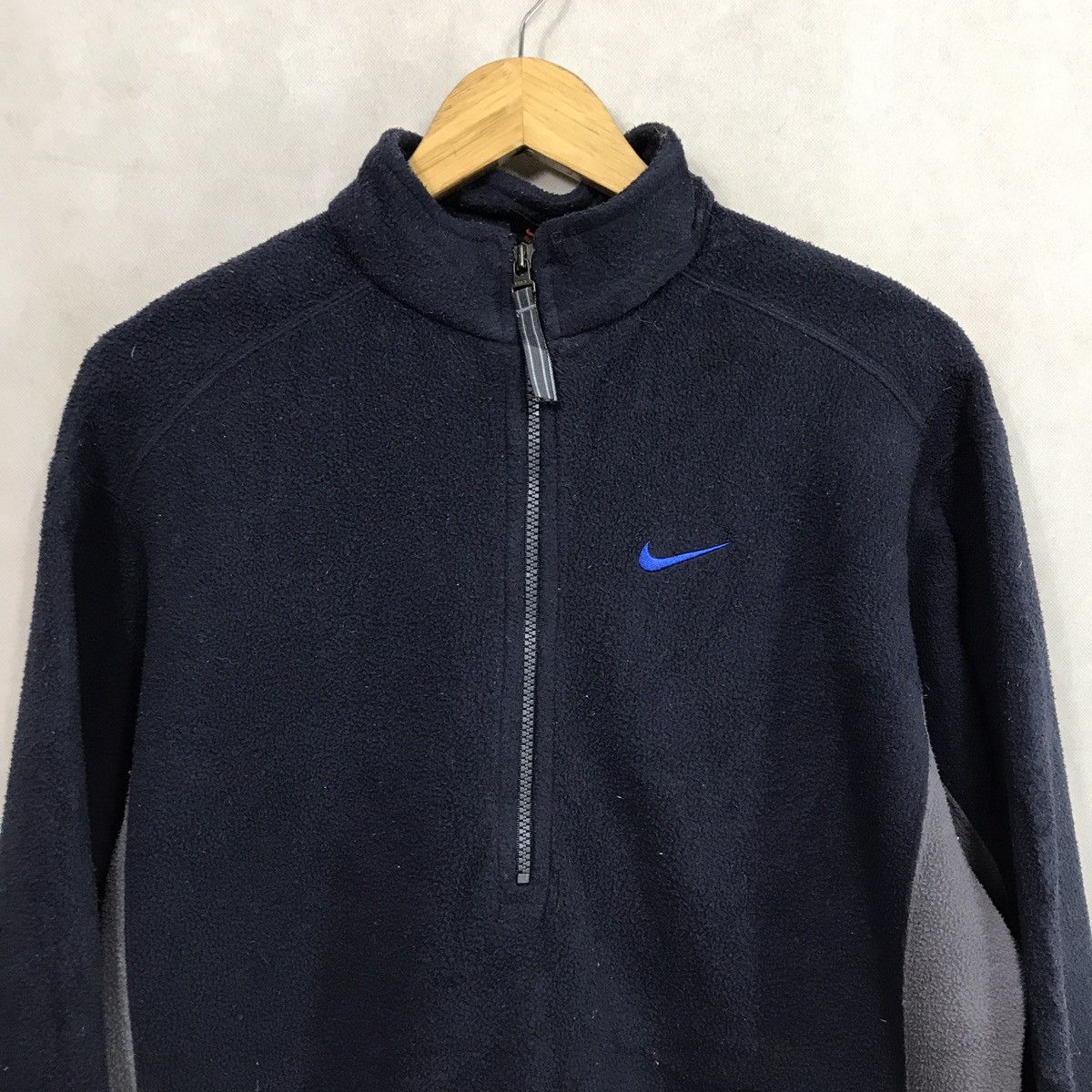Nike VINTAGE 90s NIKE ANORAK FLEECE Size US L / EU 52-54 / 3 - 4 Thumbnail