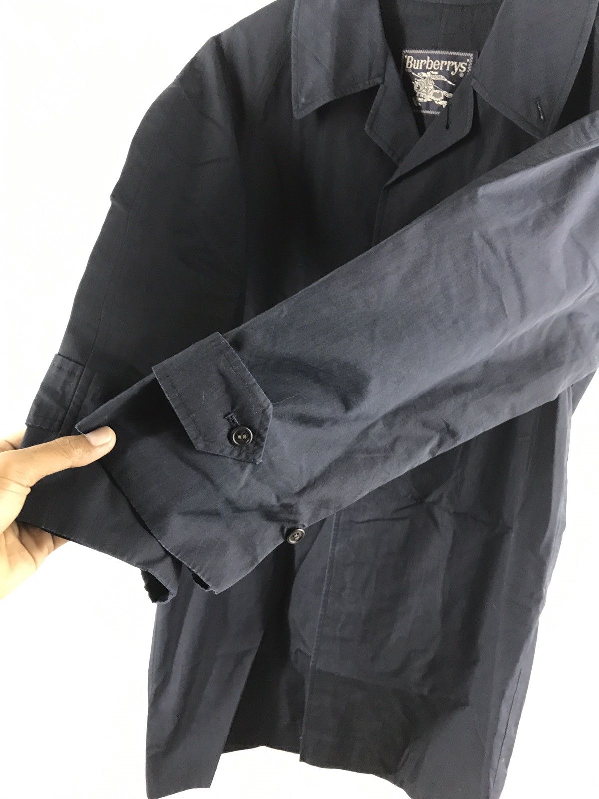 Burberry 🔊🔥FINAL DROP🔥Burberry Navy Blue Kensington Trench coat Size US S / EU 44-46 / 1 - 7 Thumbnail