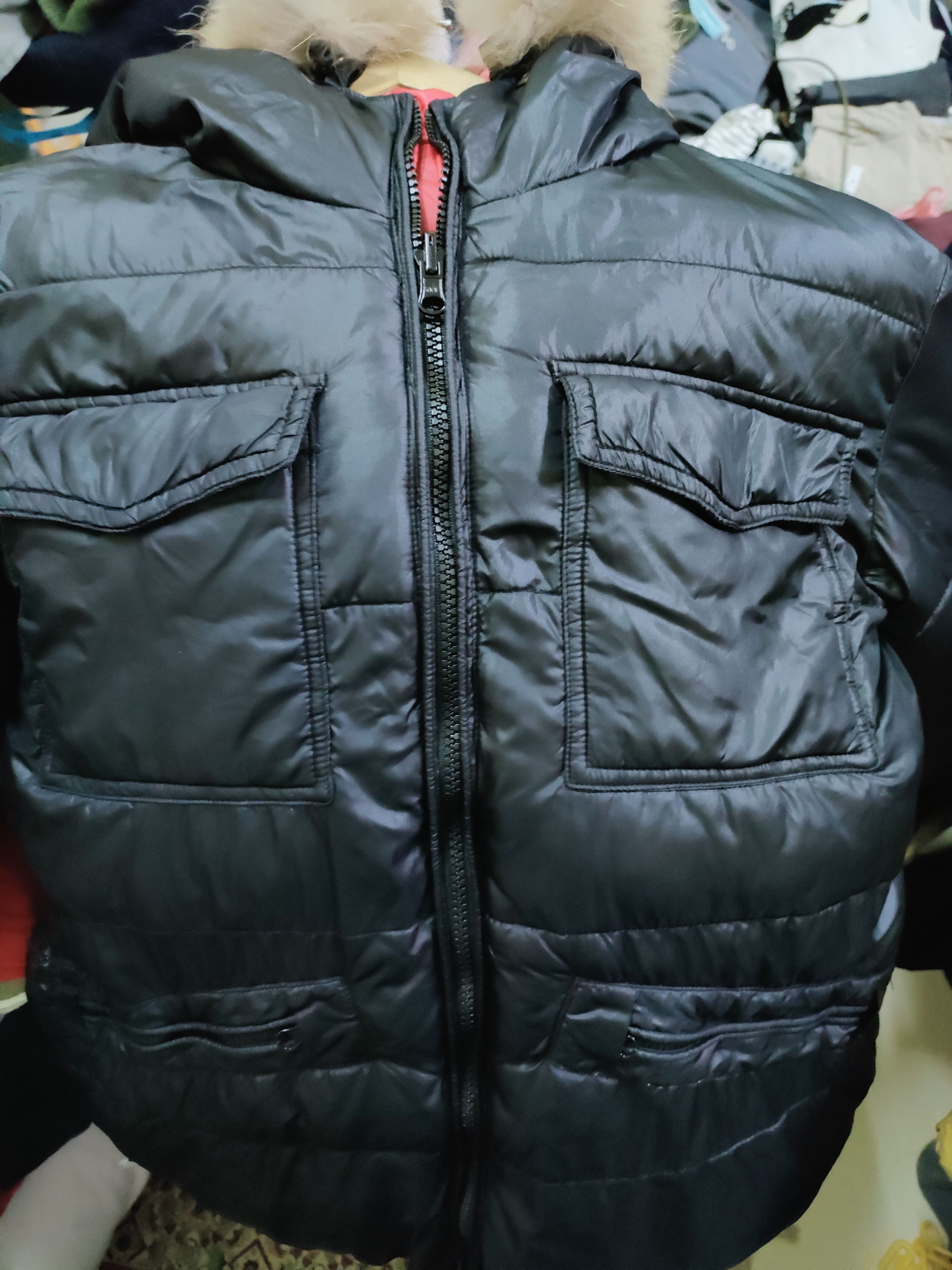 Japanese Brand Porter Company Reversible Puffer Fur Jacket Size US S / EU 44-46 / 1 - 2 Thumbnail