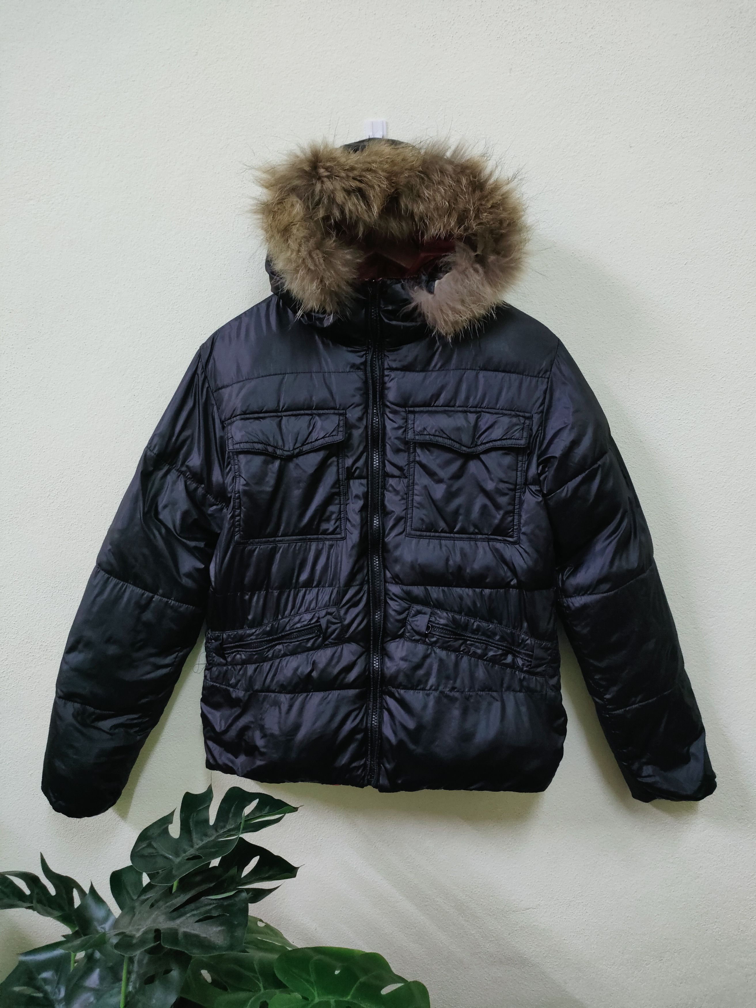 Japanese Brand Porter Company Reversible Puffer Fur Jacket Size US S / EU 44-46 / 1 - 1 Thumbnail
