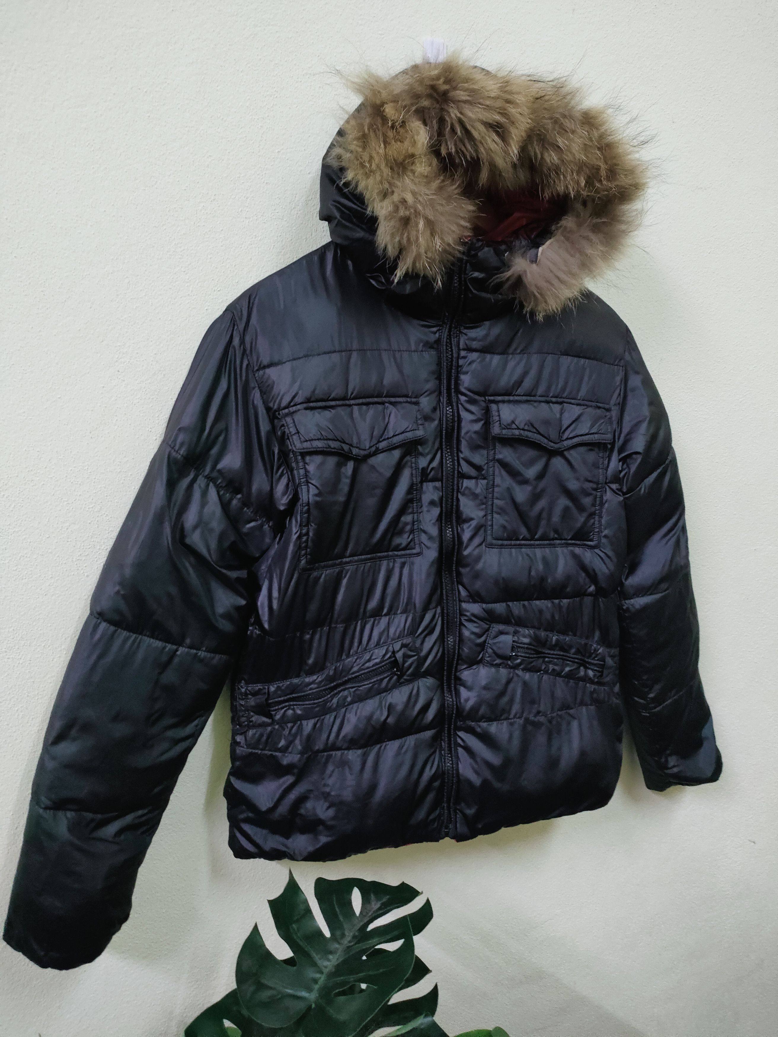 Japanese Brand Porter Company Reversible Puffer Fur Jacket Size US S / EU 44-46 / 1 - 5 Thumbnail