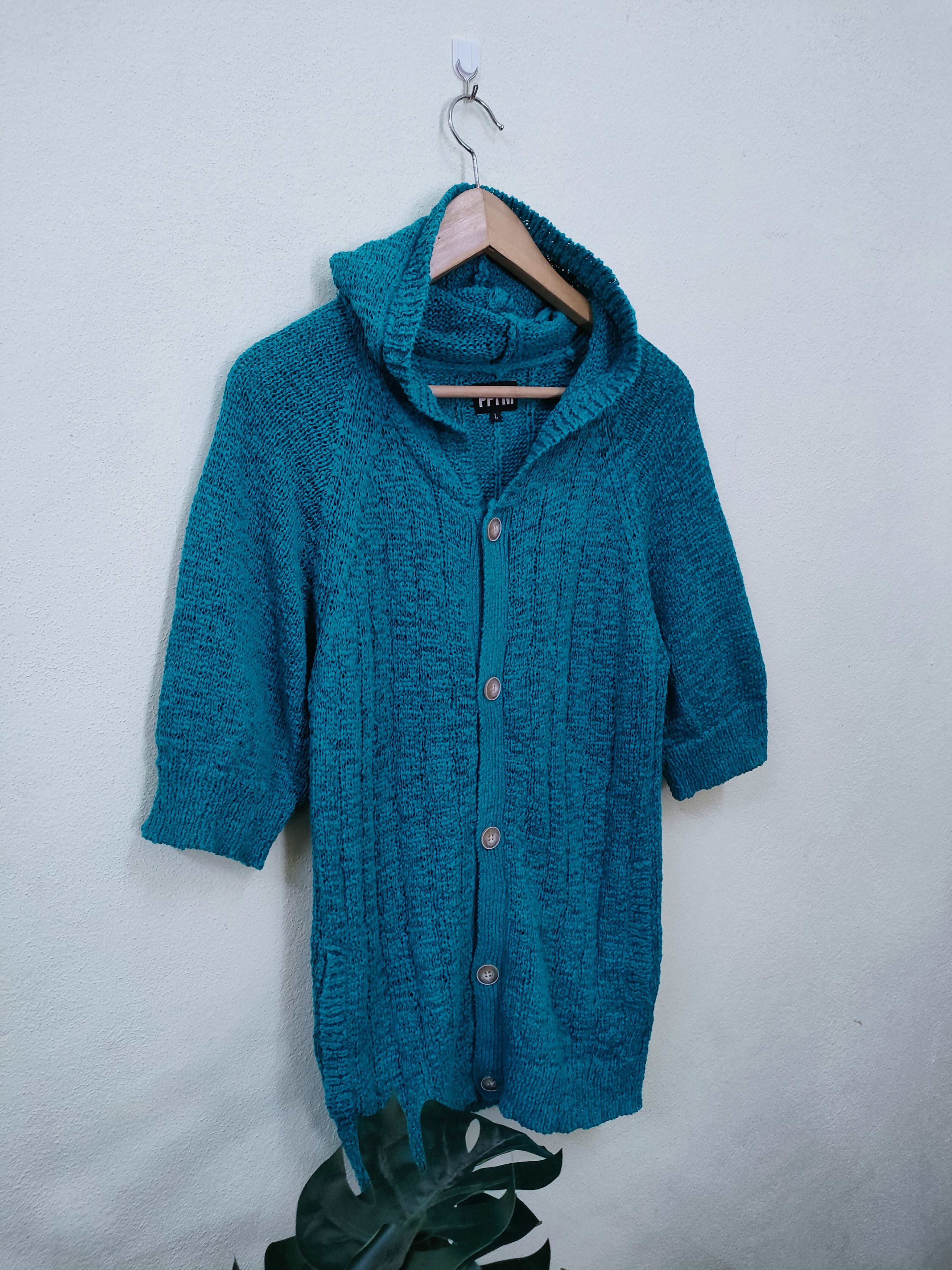 Japanese Brand × PPFM PPFM Knitwear Hoodie Size US L / EU 52-54 / 3 - 5 Thumbnail