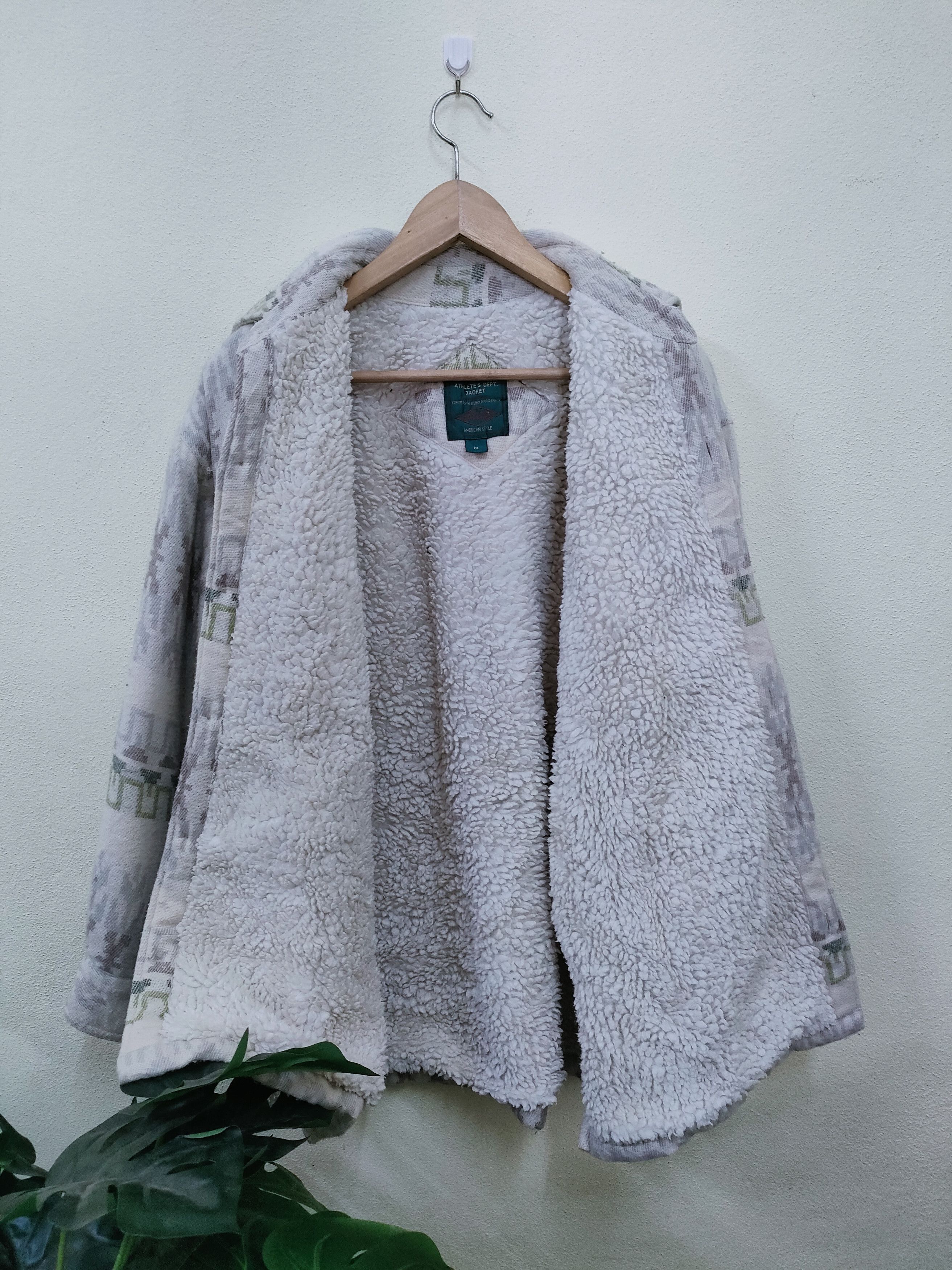 American Apparel × Vintage Bayleaf American Style Sherpa Jacket Size US M / EU 48-50 / 2 - 3 Thumbnail