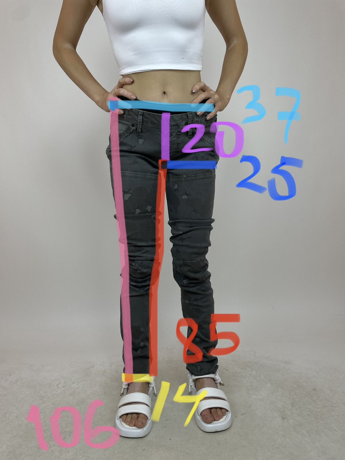 G-Star G-star LAUNDRY DEAN LEGGING Camouflage WMN size 28x32 Size 28" / US 6 / IT 42 - 15 Thumbnail