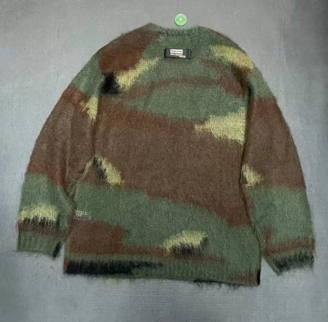 Junya Watanabe Junya Watanabe X Supreme Brushed Camo Sweater Size L Size US L / EU 52-54 / 3 - 2 Thumbnail