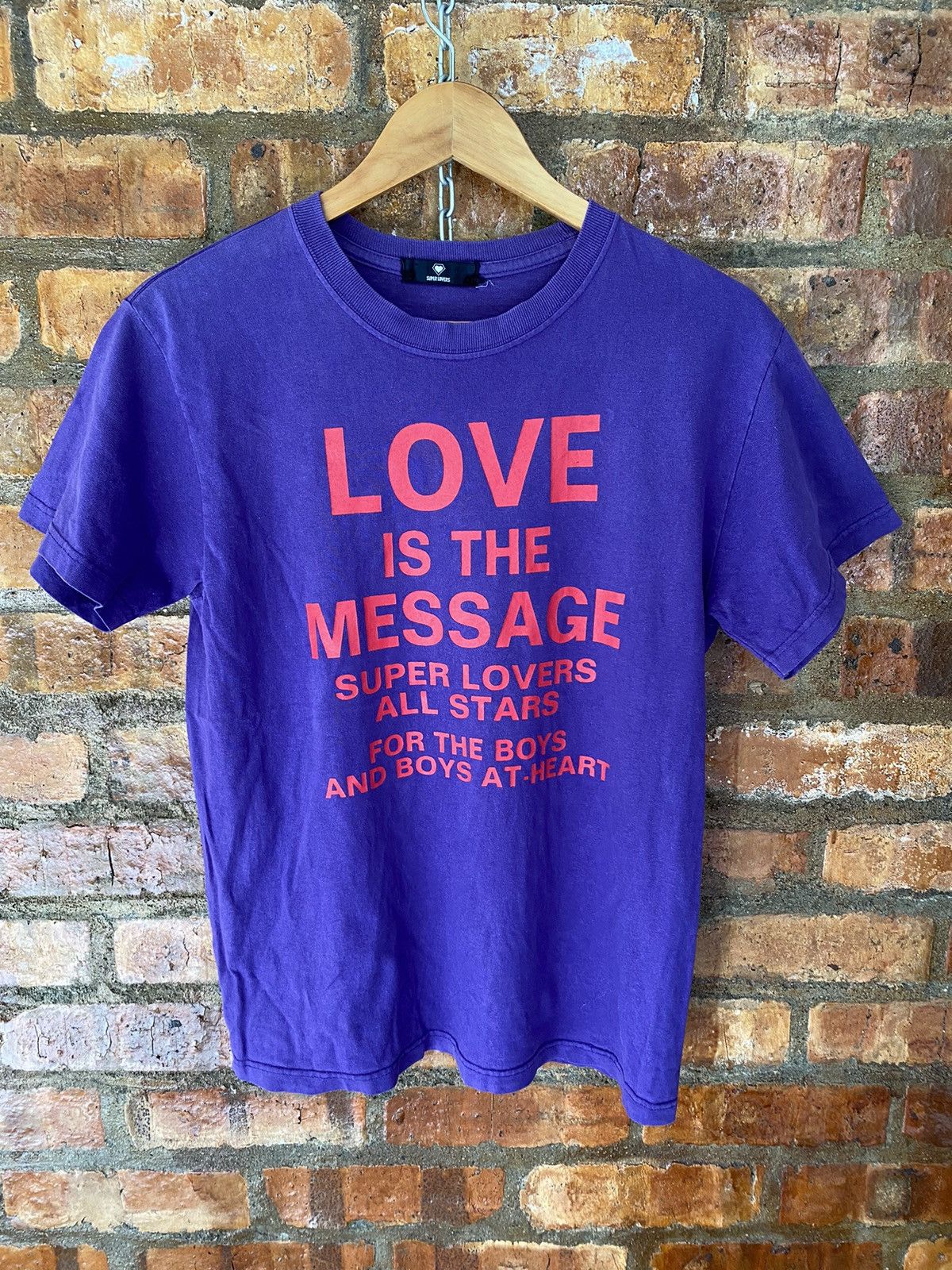 Super Lovers 90s SUPERLOVER Iconic poem tee Size US M / EU 48-50 / 2 - 2 Thumbnail