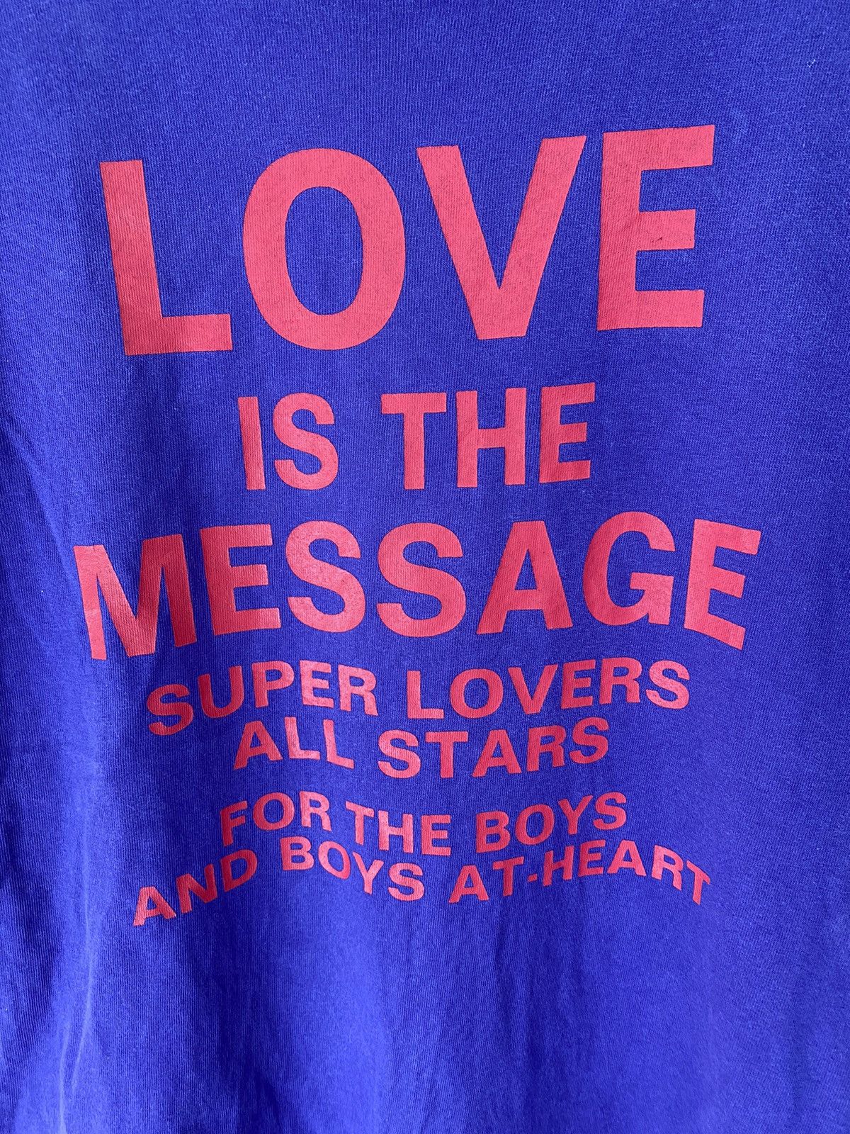 Super Lovers 90s SUPERLOVER Iconic poem tee Size US M / EU 48-50 / 2 - 3 Thumbnail