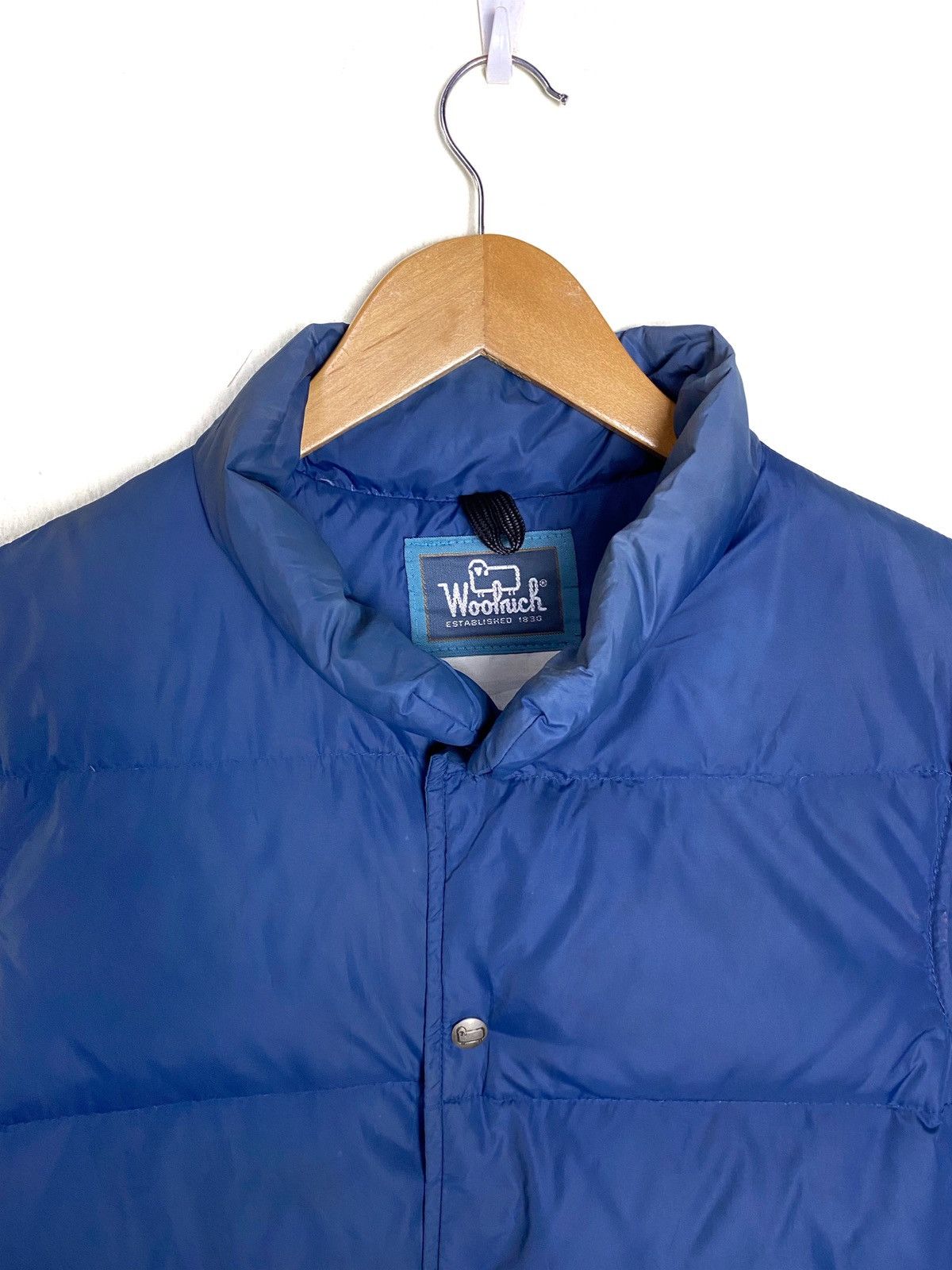 Vintage × Woolrich Woolen Mills Vintage Woolrich Goose Down Vest Jacket Made in USA Size US L / EU 52-54 / 3 - 3 Thumbnail