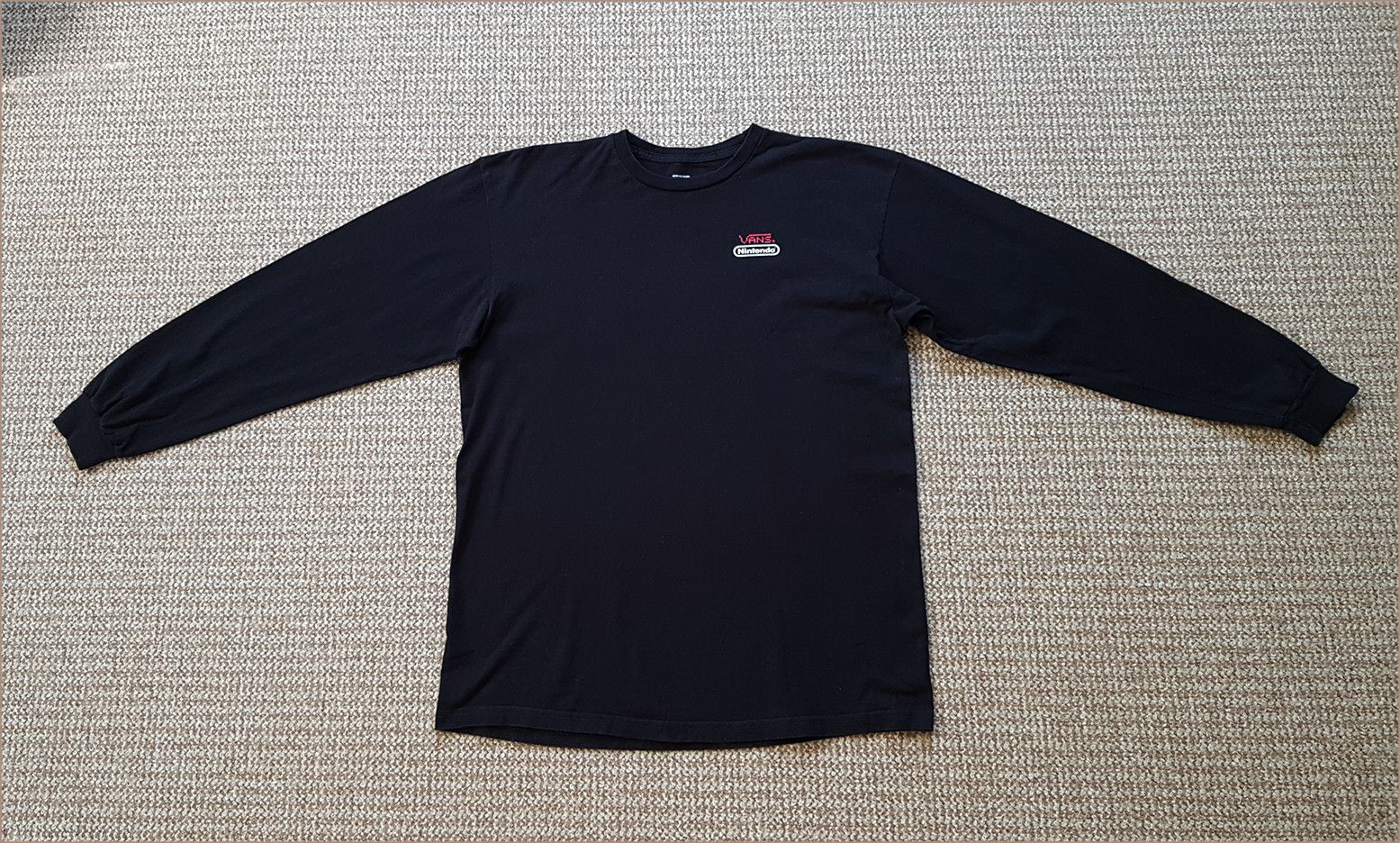 Nintendo × Vans Rare Vans X Nintendo long sleeve t shirt Size US L / EU 52-54 / 3 - 4 Thumbnail