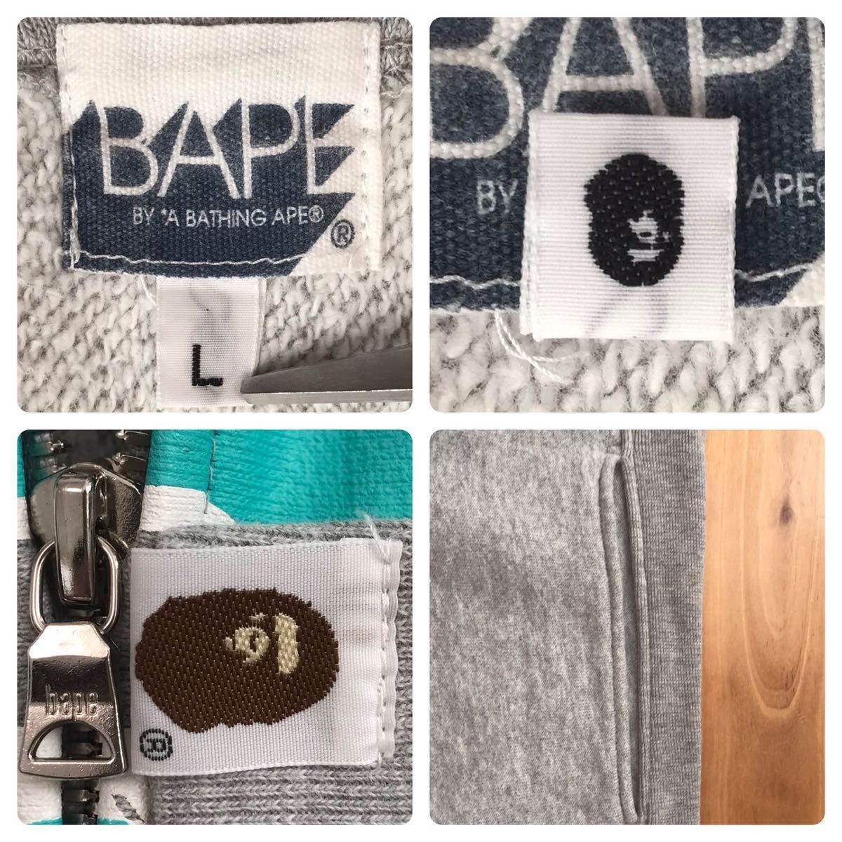 Bape × Kaws BAPE × kaws ASNKA logo full zip hoodie a bathing ape Size US L / EU 52-54 / 3 - 8 Thumbnail