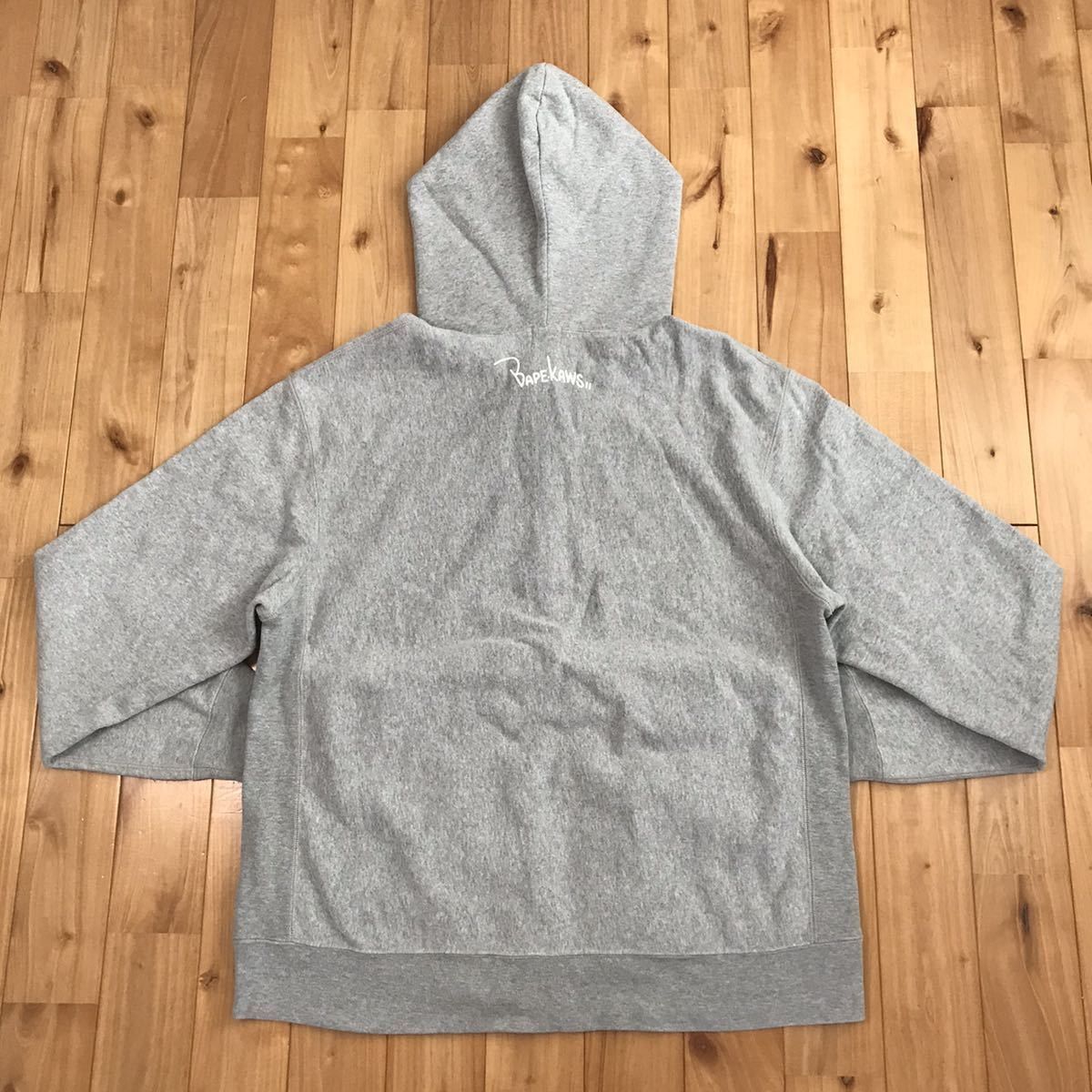 Bape × Kaws BAPE × kaws ASNKA logo full zip hoodie a bathing ape Size US L / EU 52-54 / 3 - 3 Thumbnail
