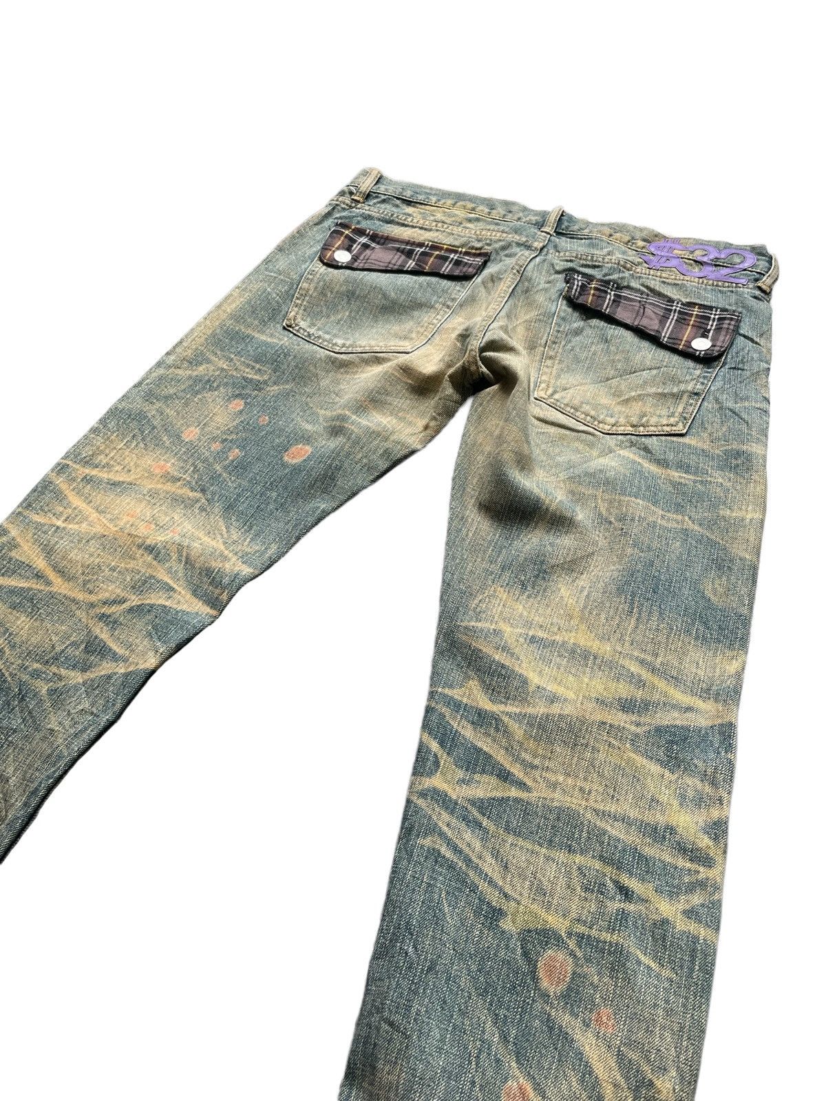 Japanese Brand × Swagger Vintage Swagger Selvedge Custom Distressed Size US 36 / EU 52 - 11 Thumbnail