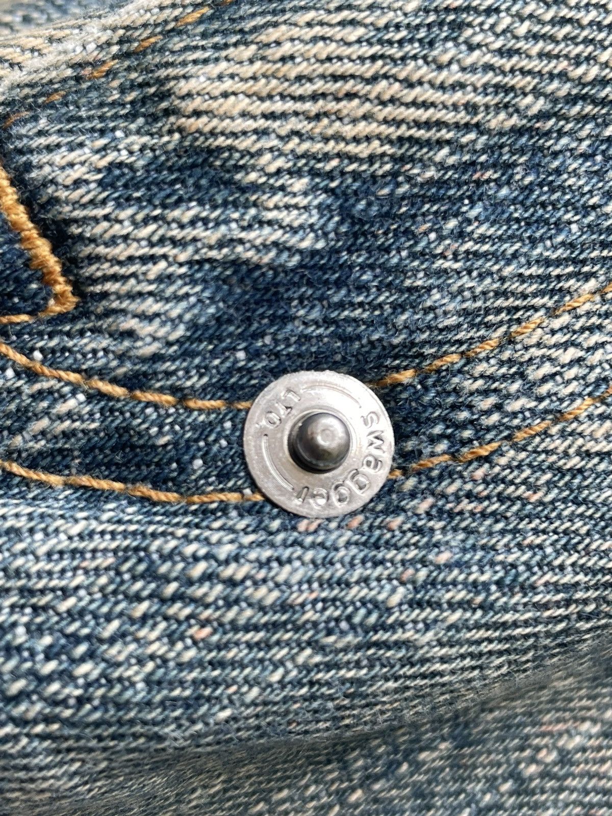 Japanese Brand × Swagger Vintage Swagger Selvedge Custom Distressed Size US 36 / EU 52 - 25 Thumbnail
