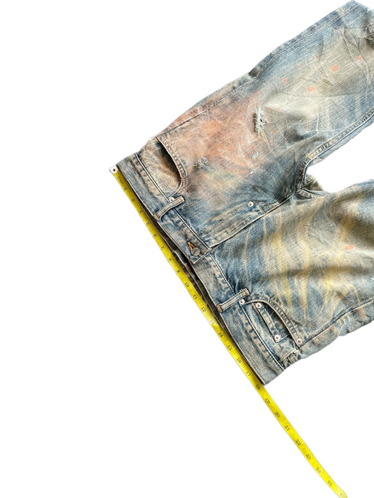 Japanese Brand × Swagger Vintage Swagger Selvedge Custom Distressed Size US 36 / EU 52 - 2 Thumbnail