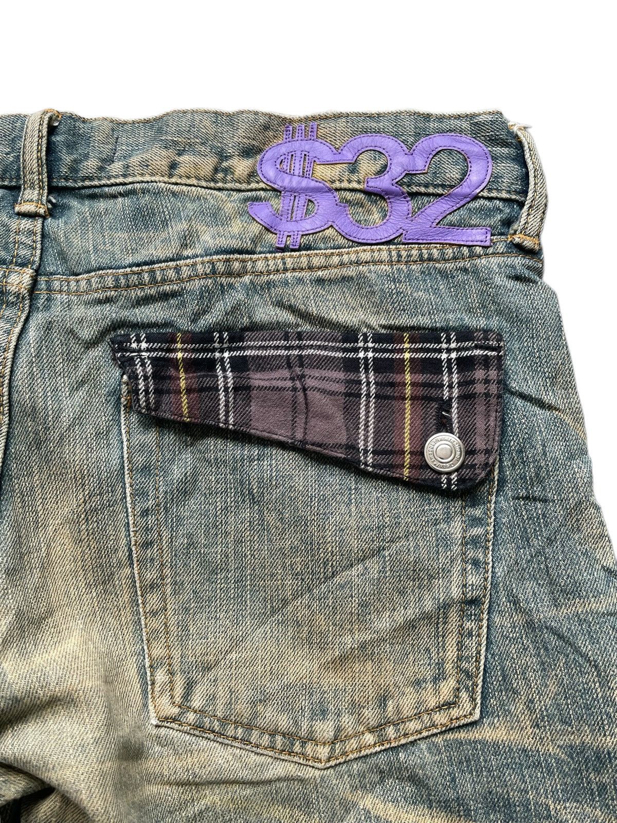 Japanese Brand × Swagger Vintage Swagger Selvedge Custom Distressed Size US 36 / EU 52 - 14 Thumbnail