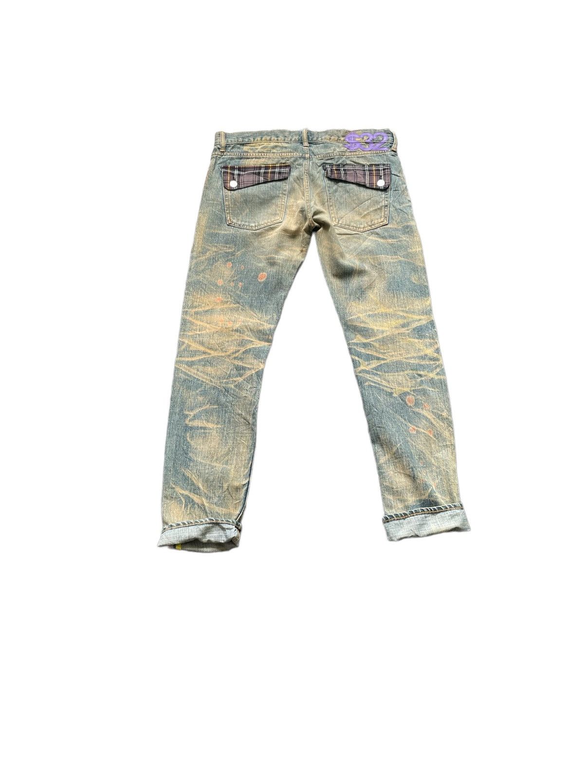 Japanese Brand × Swagger Vintage Swagger Selvedge Custom Distressed Size US 36 / EU 52 - 9 Thumbnail