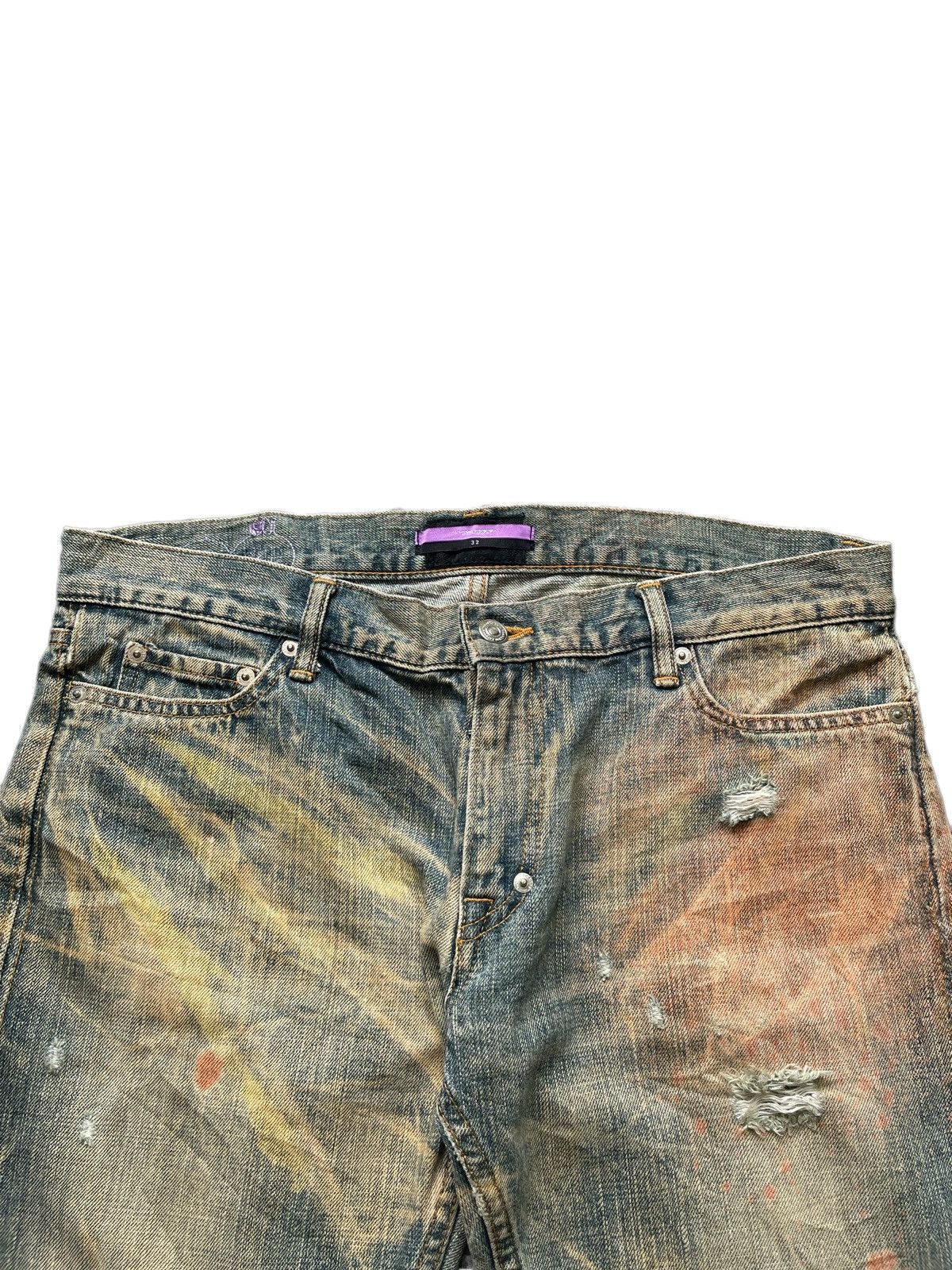 Japanese Brand × Swagger Vintage Swagger Selvedge Custom Distressed Size US 36 / EU 52 - 8 Thumbnail