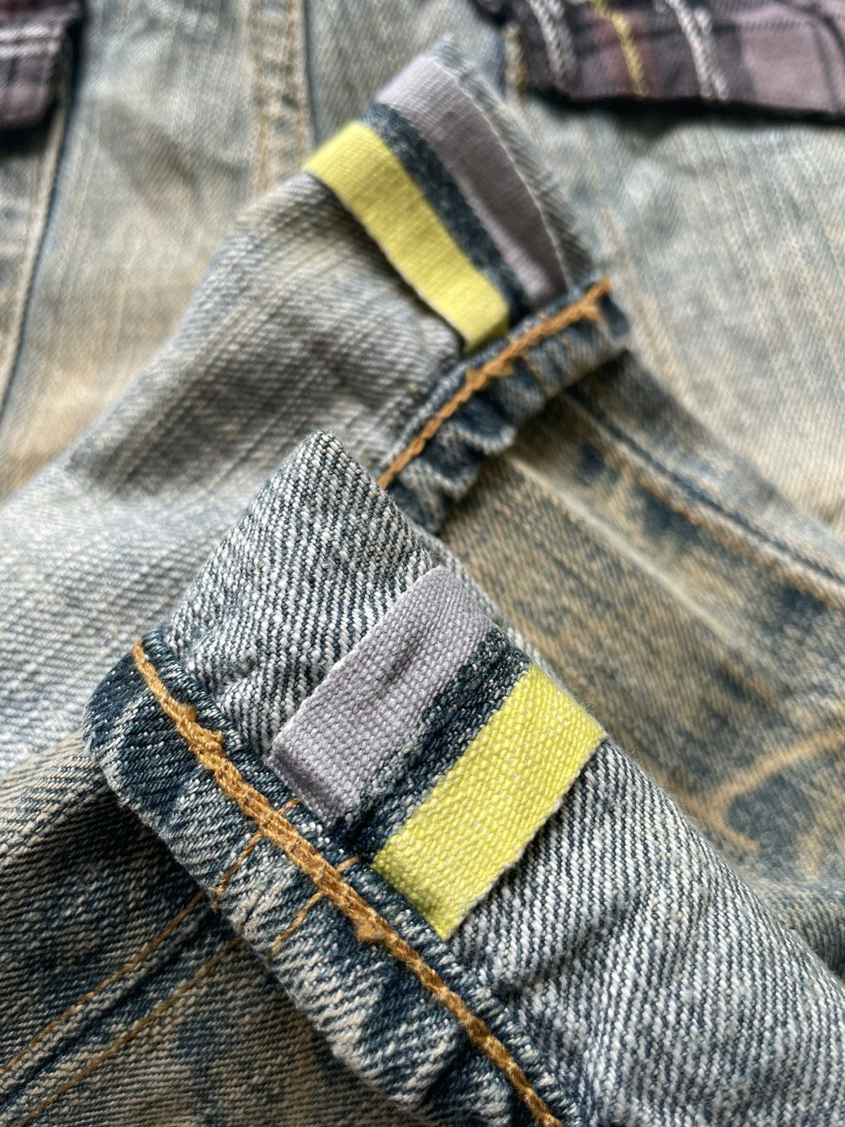 Japanese Brand × Swagger Vintage Swagger Selvedge Custom Distressed Size US 36 / EU 52 - 16 Thumbnail
