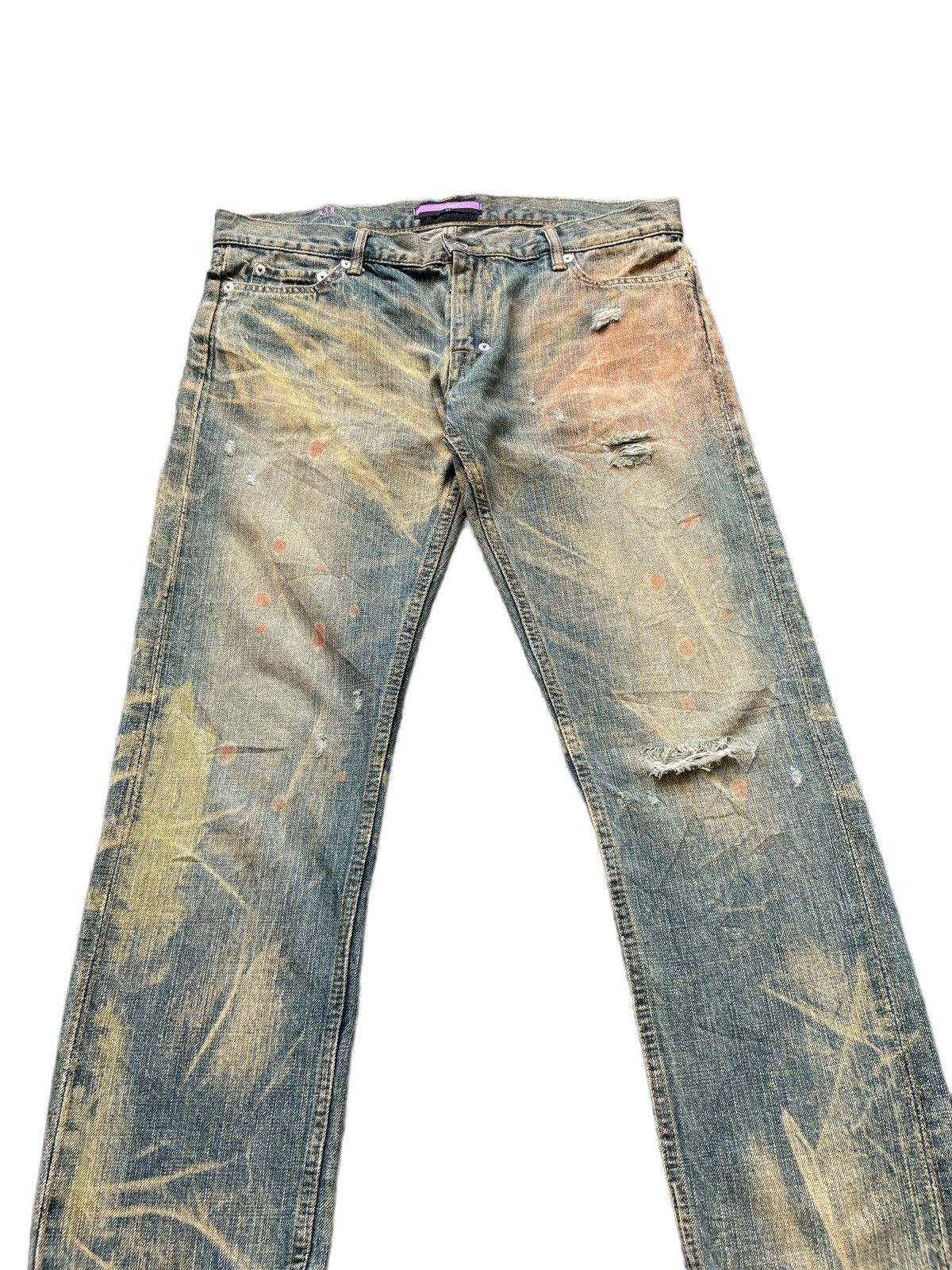 Japanese Brand × Swagger Vintage Swagger Selvedge Custom Distressed Size US 36 / EU 52 - 6 Thumbnail