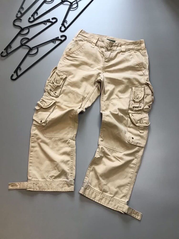 Ralph Lauren VINTAGE🤩 Lauren jeans company Ralph Lauren cargo pants Size US 27 - 2 Thumbnail