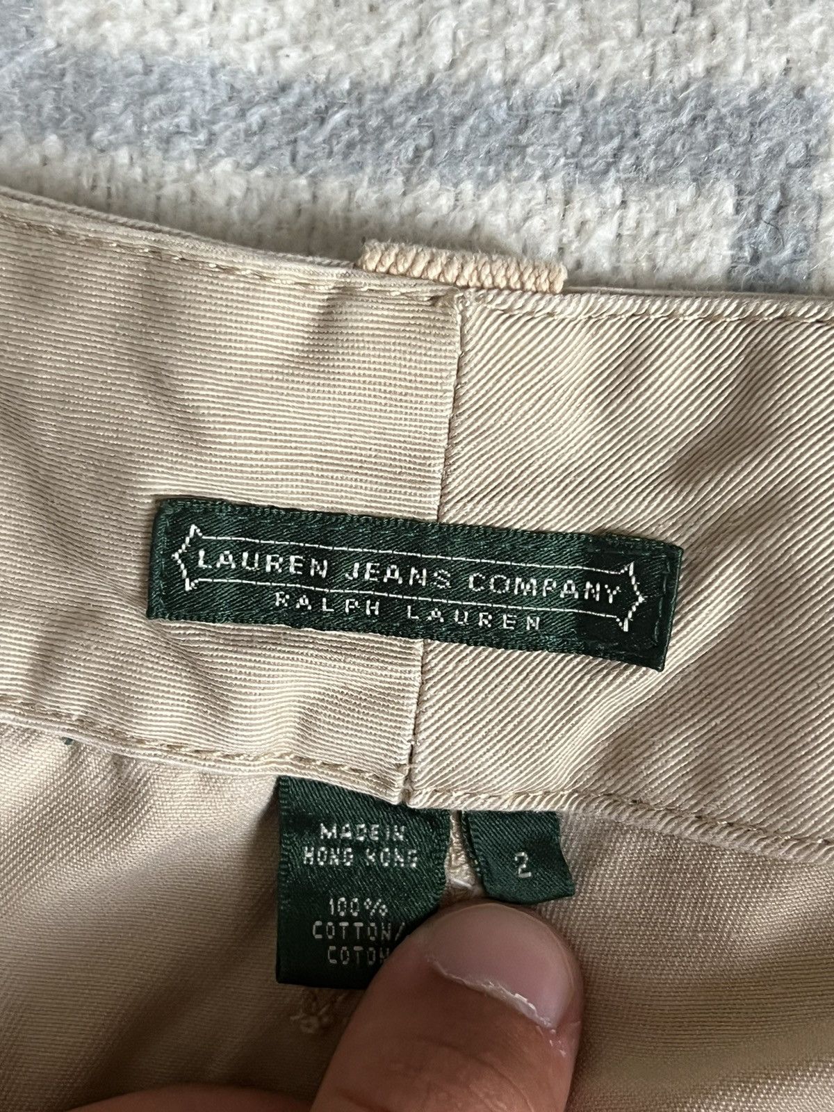 Ralph Lauren VINTAGE🤩 Lauren jeans company Ralph Lauren cargo pants Size US 27 - 6 Thumbnail