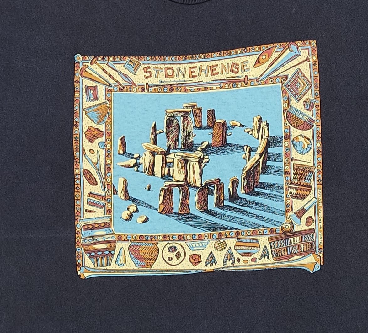 Vintage vintage tee STONEHEDGE rare C16 Size US L / EU 52-54 / 3 - 2 Thumbnail
