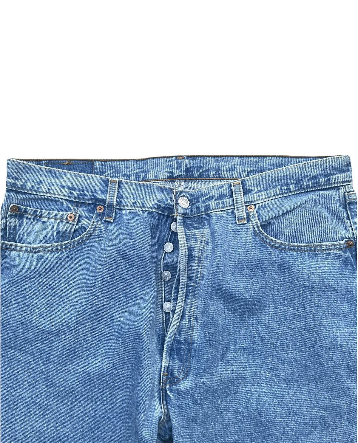 Levi's Vintage Levis 501 1996 Usa Denim Size US 37 - 4 Thumbnail