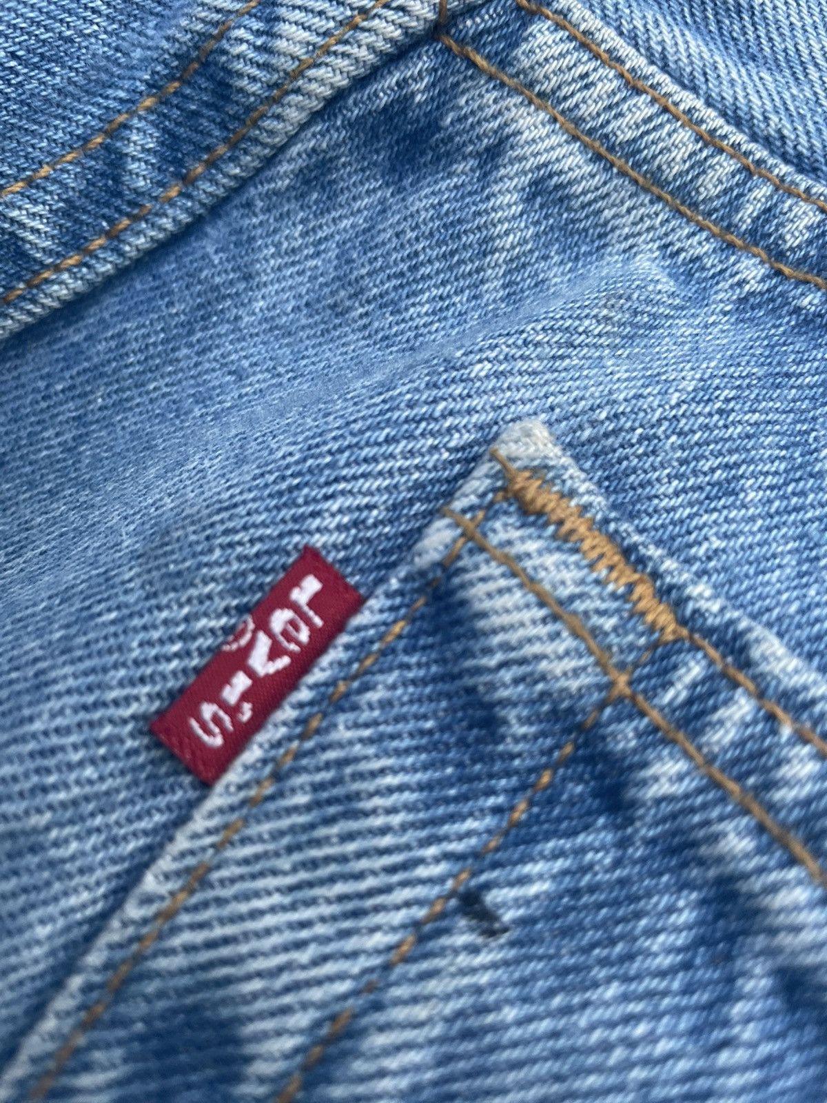 Levi's Vintage Levis 501 1996 Usa Denim Size US 37 - 11 Thumbnail