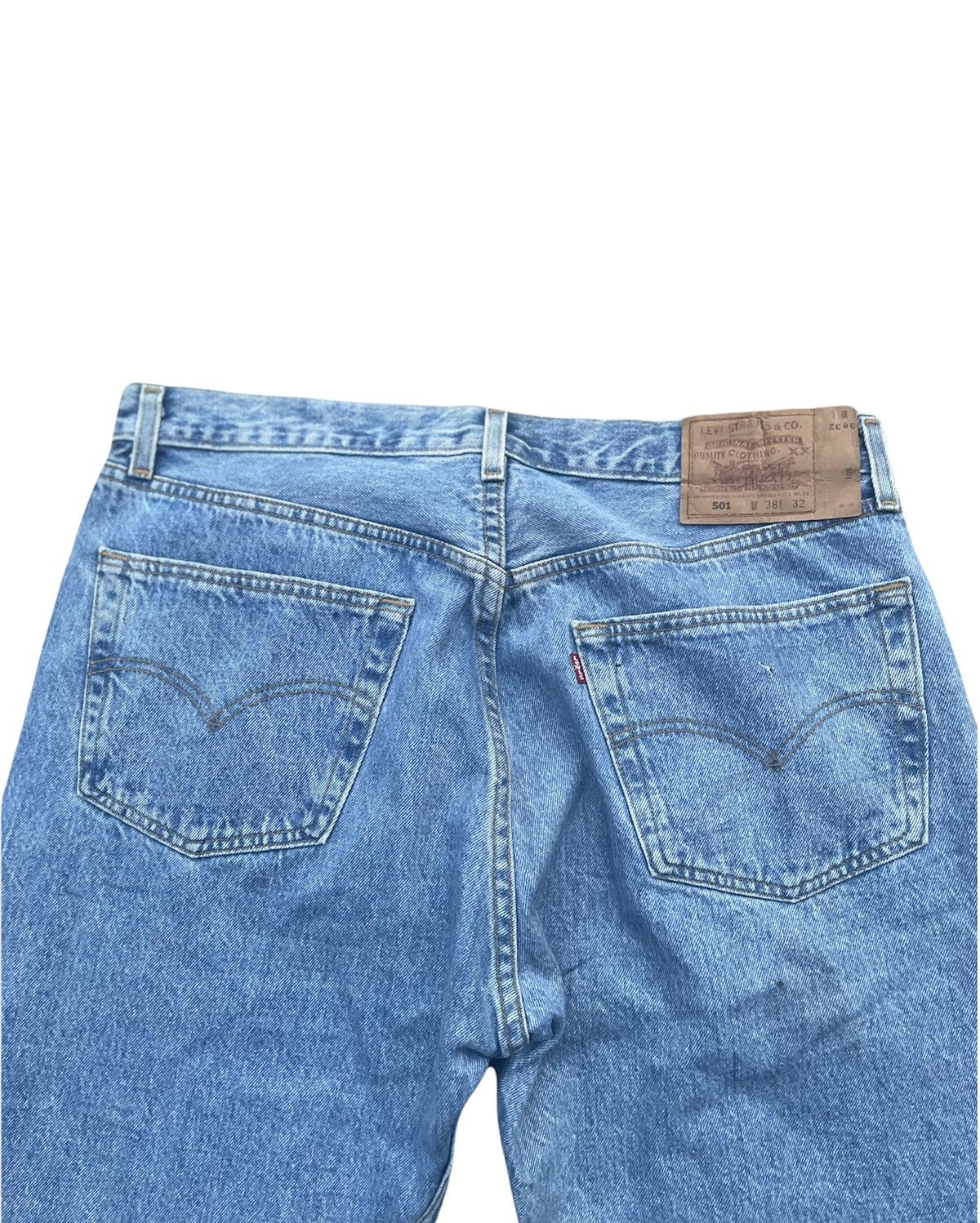 Levi's Vintage Levis 501 1996 Usa Denim Size US 37 - 8 Thumbnail