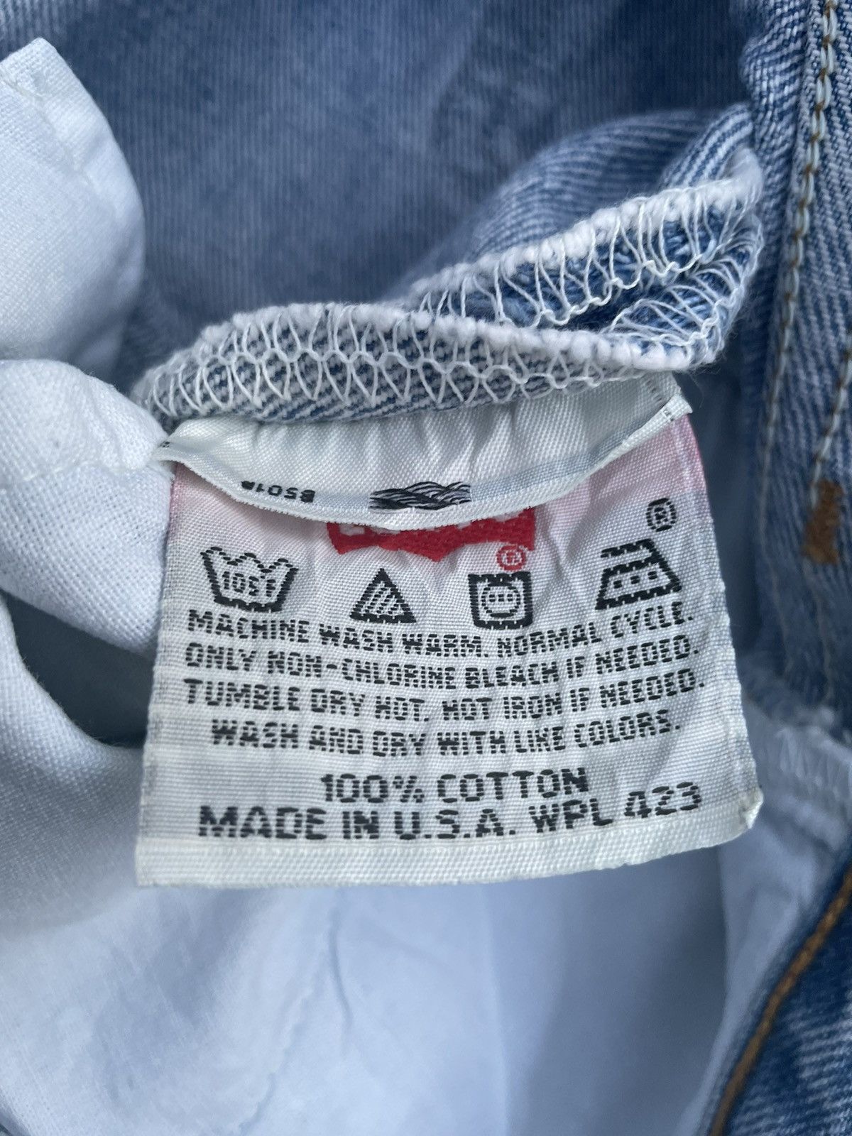 Levi's Vintage Levis 501 1996 Usa Denim Size US 37 - 13 Thumbnail