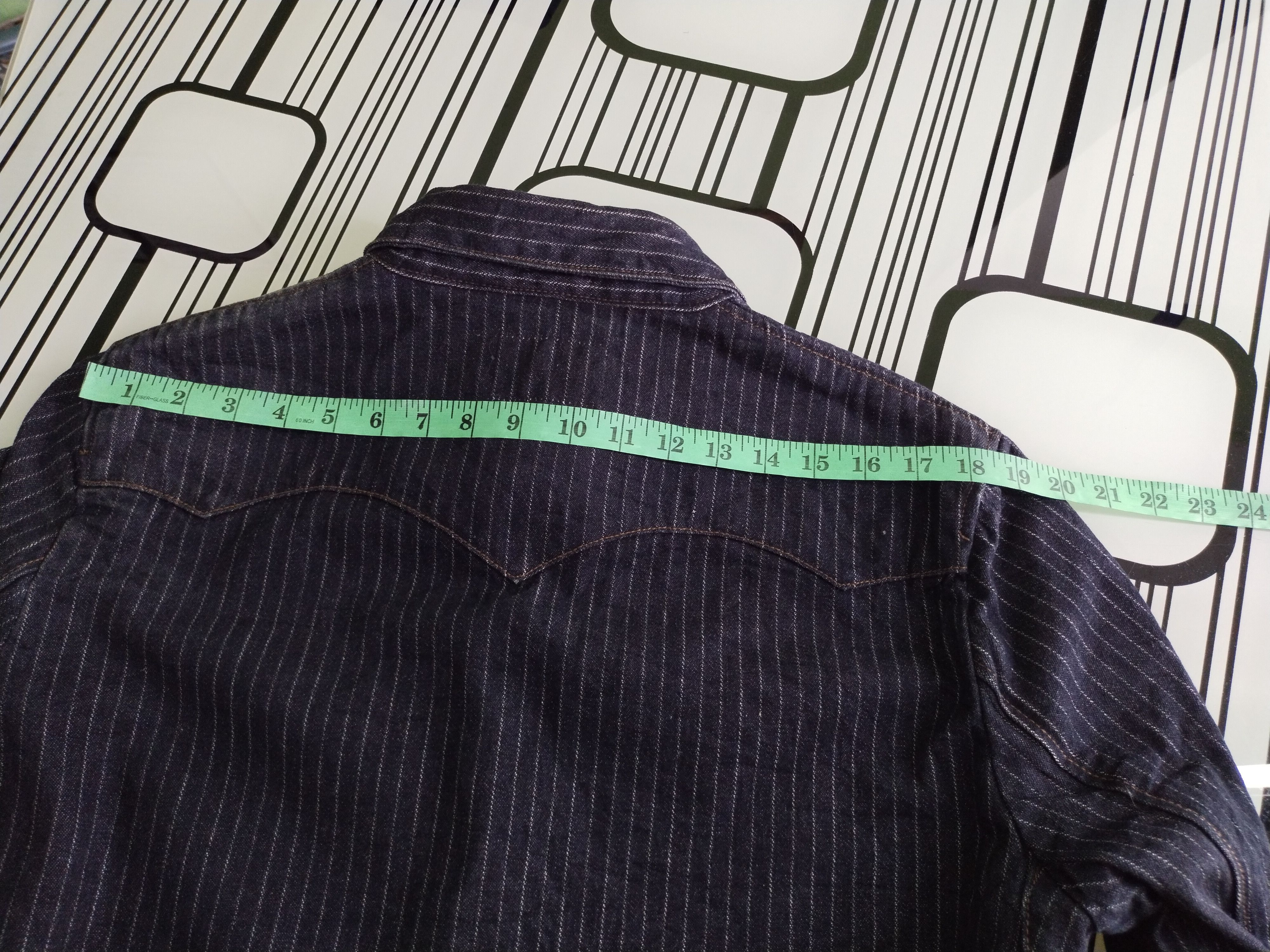 Alexander Julian Alexander Julian Hickory Stripe Indigo Jacket Size US L / EU 52-54 / 3 - 14 Thumbnail