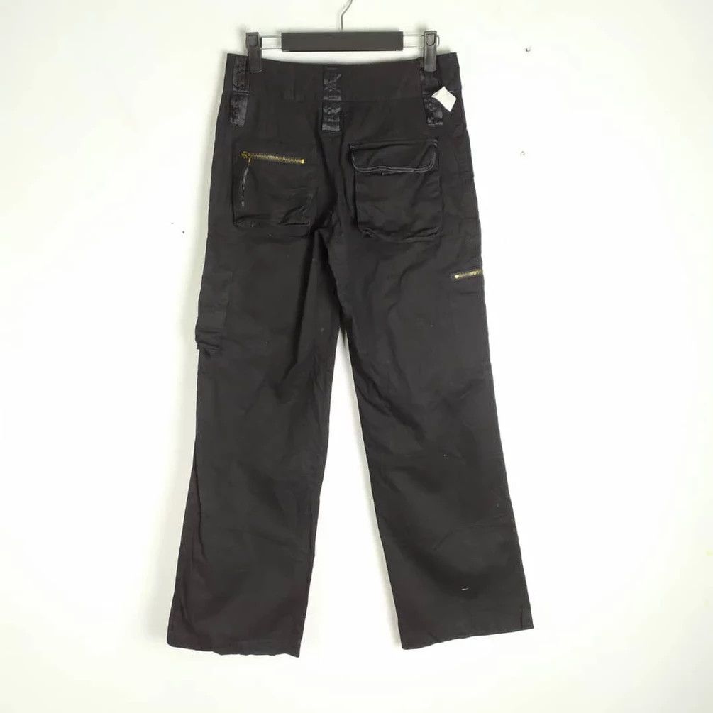 Japanese Brand APARTMENT MARKET BUSH PANTS/BLACK CARGO PANTS MULTIPOCKET Size US 26 / EU 42 - 4 Thumbnail